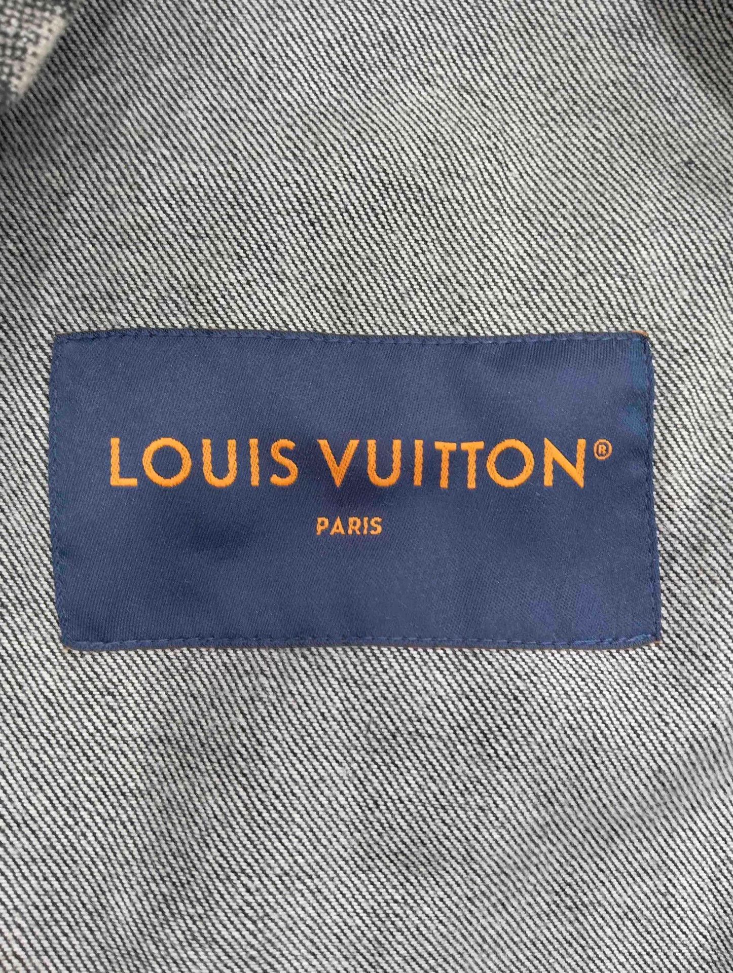 Louis Vuitton LV Monogram Logo Long Sleeve Shirt Jkt54 Size US L / EU 52-54 / 3 - 3 Thumbnail
