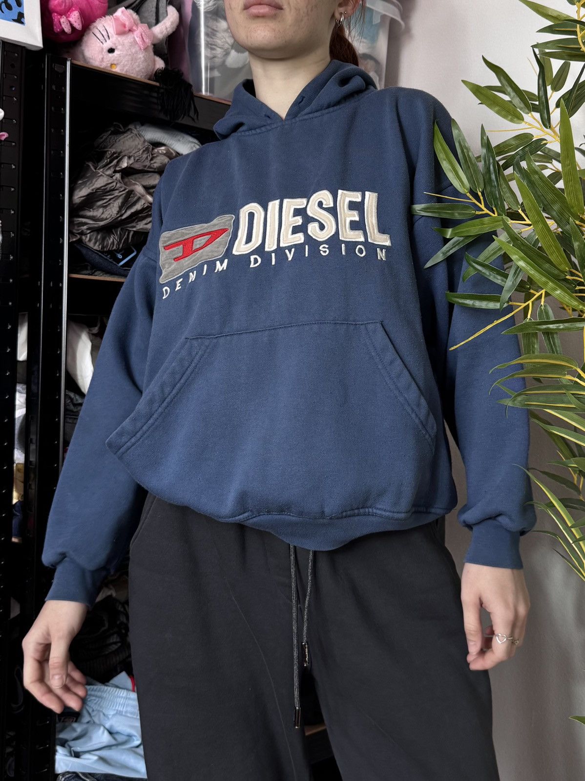 Diesel VINTAGE DIESEL BOOTLEG 2000s HOODIE Size M / US 6-8 / IT 42-44 - 3 Thumbnail