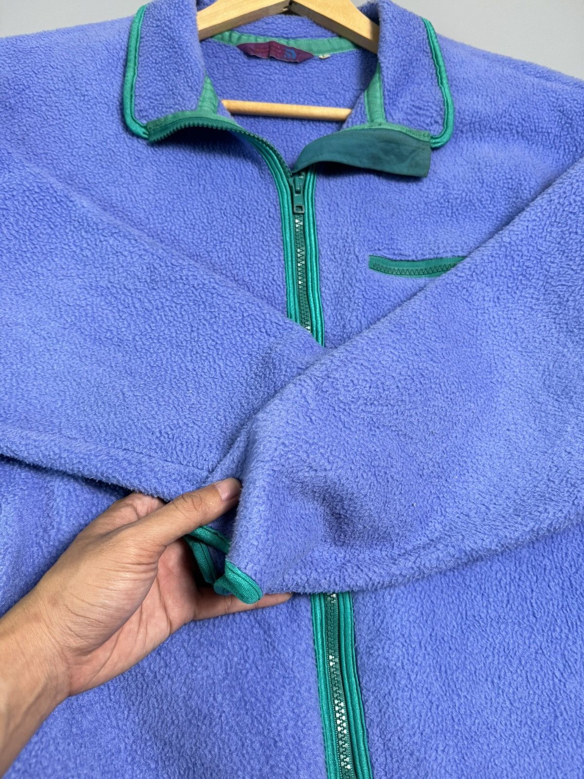 The North Face 🔥Vintage🔥 The North Face Zipper Fleece Jacket Size US L / EU 52-54 / 3 - 8 Thumbnail