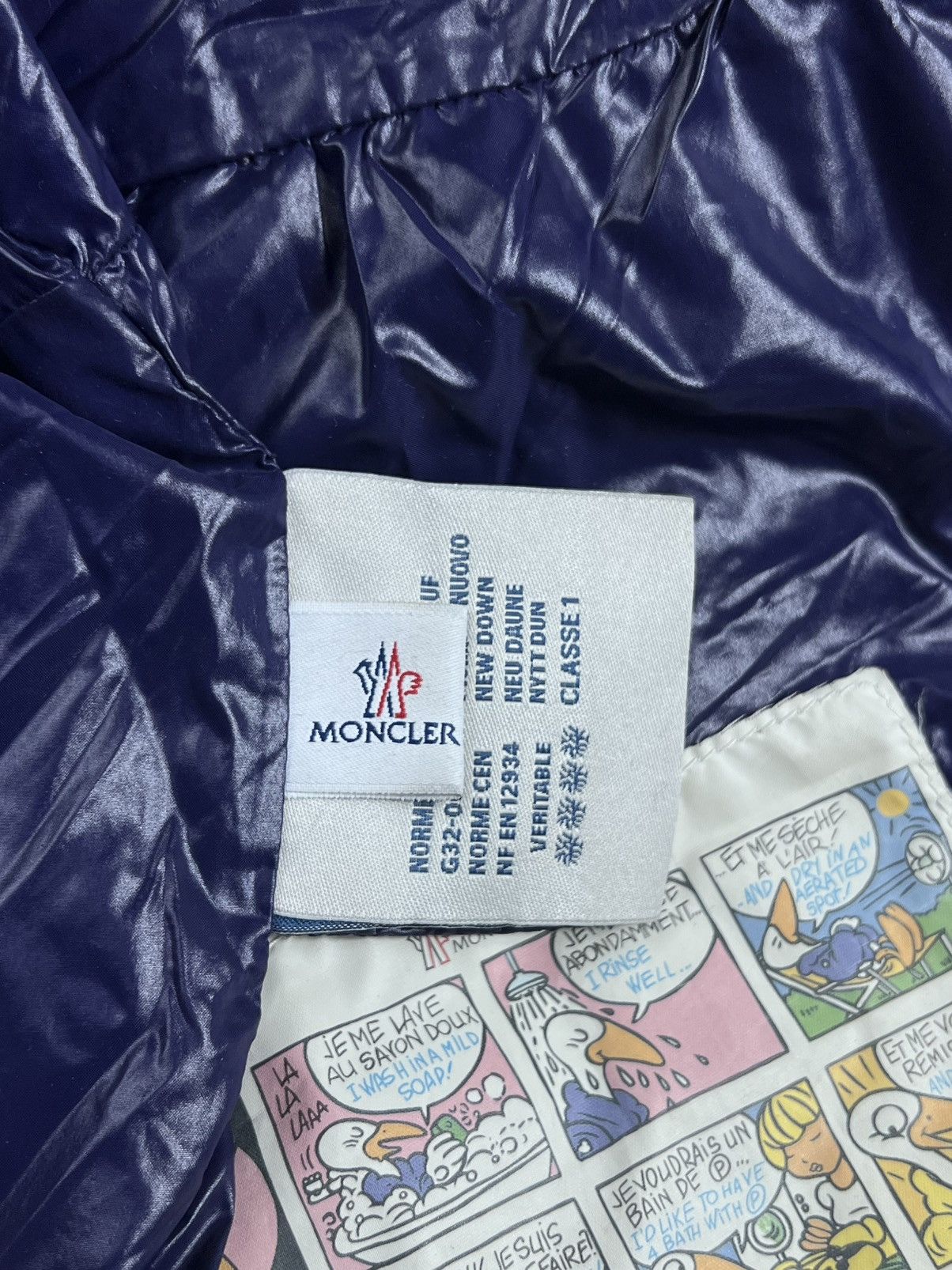 Moncler Moncler Jura Blue Down Parka Size 3 Size L / US 10 / IT 46 - 11 Thumbnail