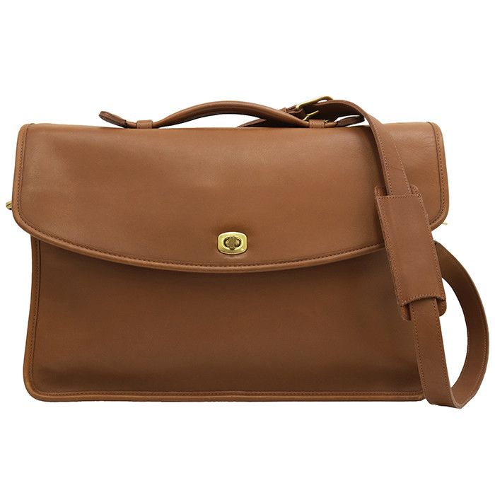 Coach Coach COACH Metropolitan Calf Briefcase Leather Business Bag 5265 DUTY FREE for USA Size ONE SIZE - 1 Thumbnail