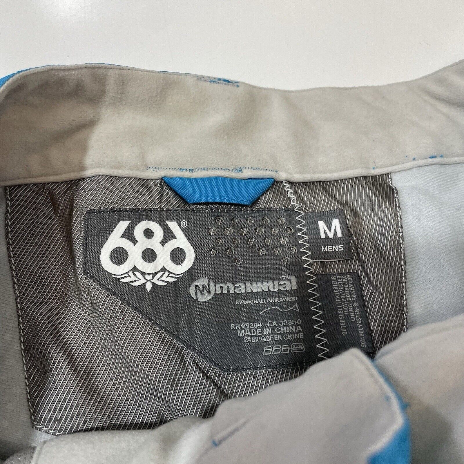 686 686 SNOWBOARDING PANTS MICHAEL AKIRAWEST MANNUAL BLUE M 36” Size US 36 / EU 52 - 10 Thumbnail