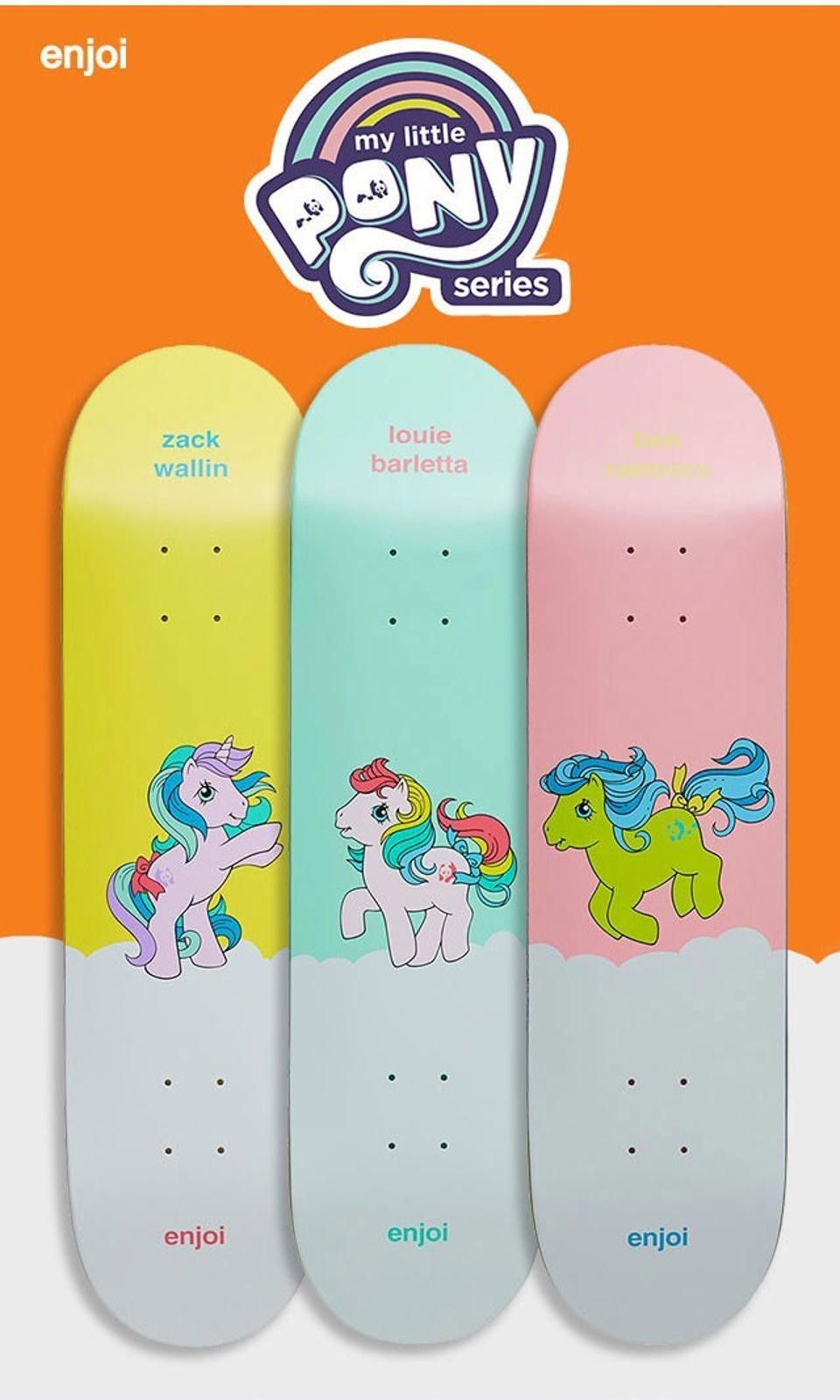 Enjoi (NEW) RARE 2016 Enjoi Jose Rojo My Little Pony Skateboard Size ONE SIZE - 1 Thumbnail