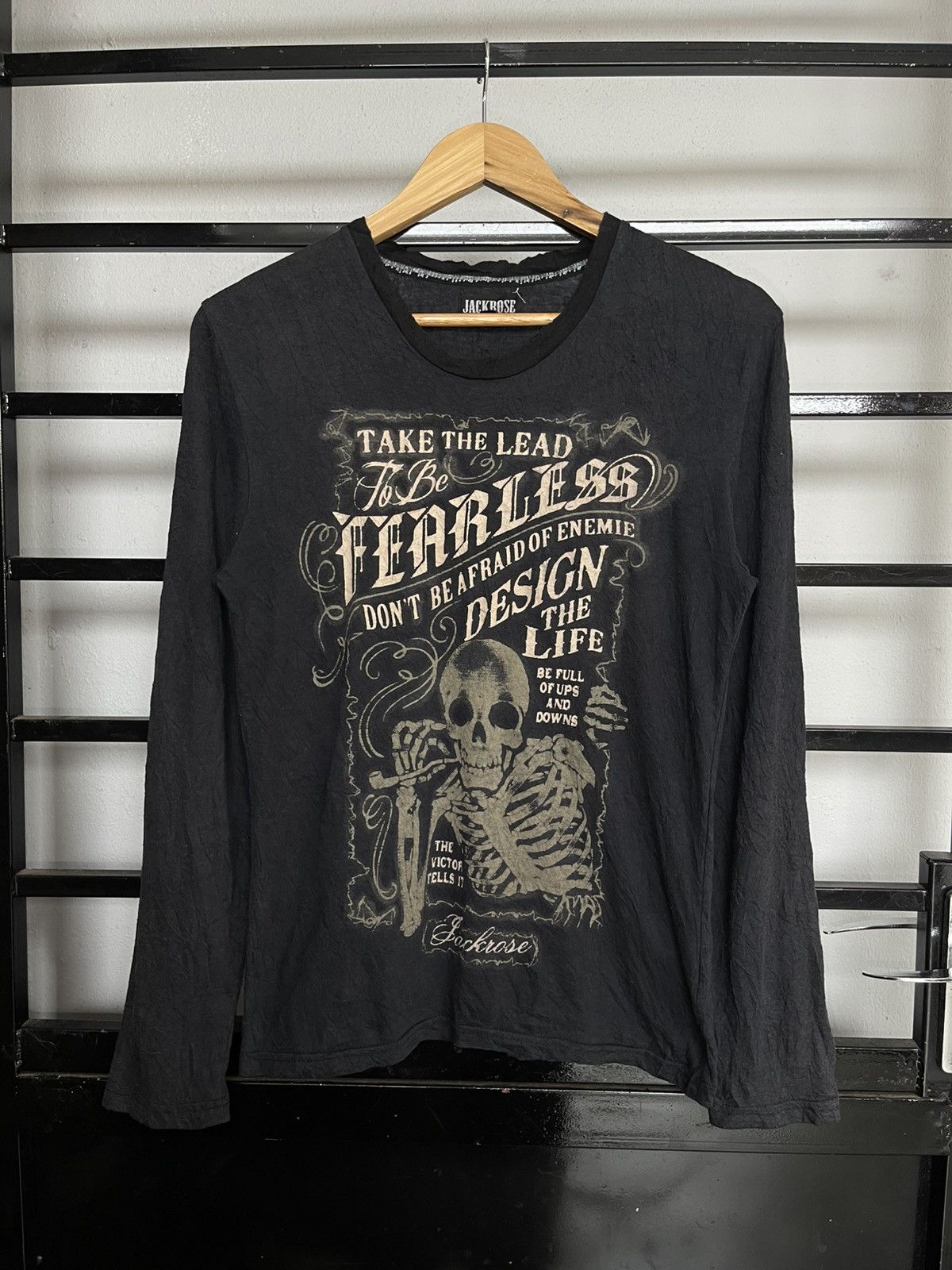 トップス archive JACKROSE skull long sleeve tee archive JACKROSE skull long sleeve tee
