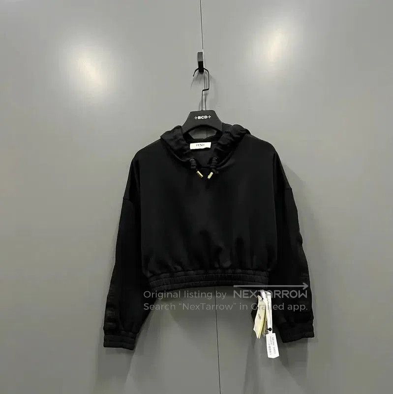 Fendi Fendi Black Cotton Jacket for Women . Size XXS / US 00 / IT 34 - 2 Thumbnail