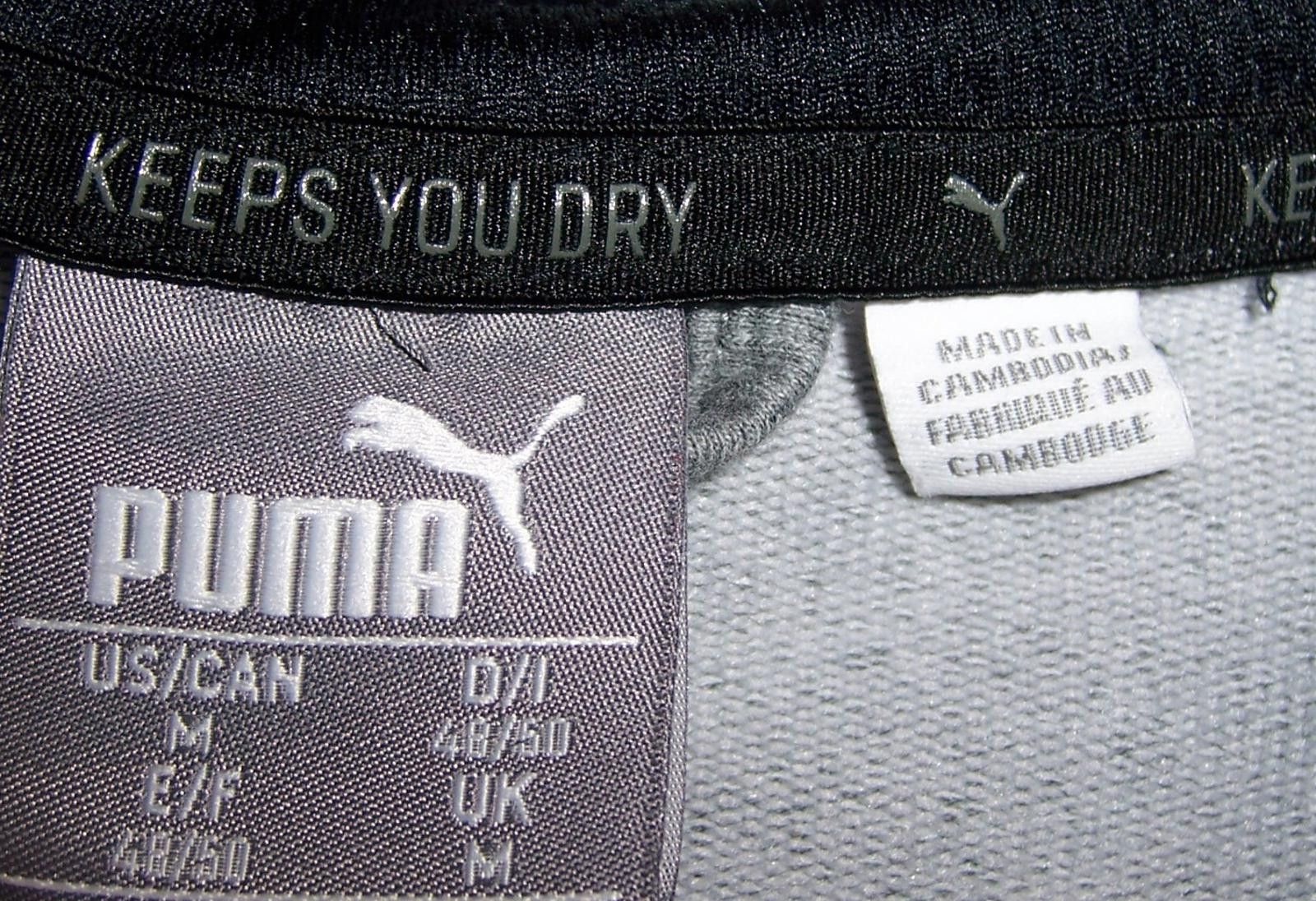 Puma Puma Men's Stretchlite Full Zip Hoodie - Size M - 838319-03 Size US M / EU 48-50 / 2 - 4 Thumbnail