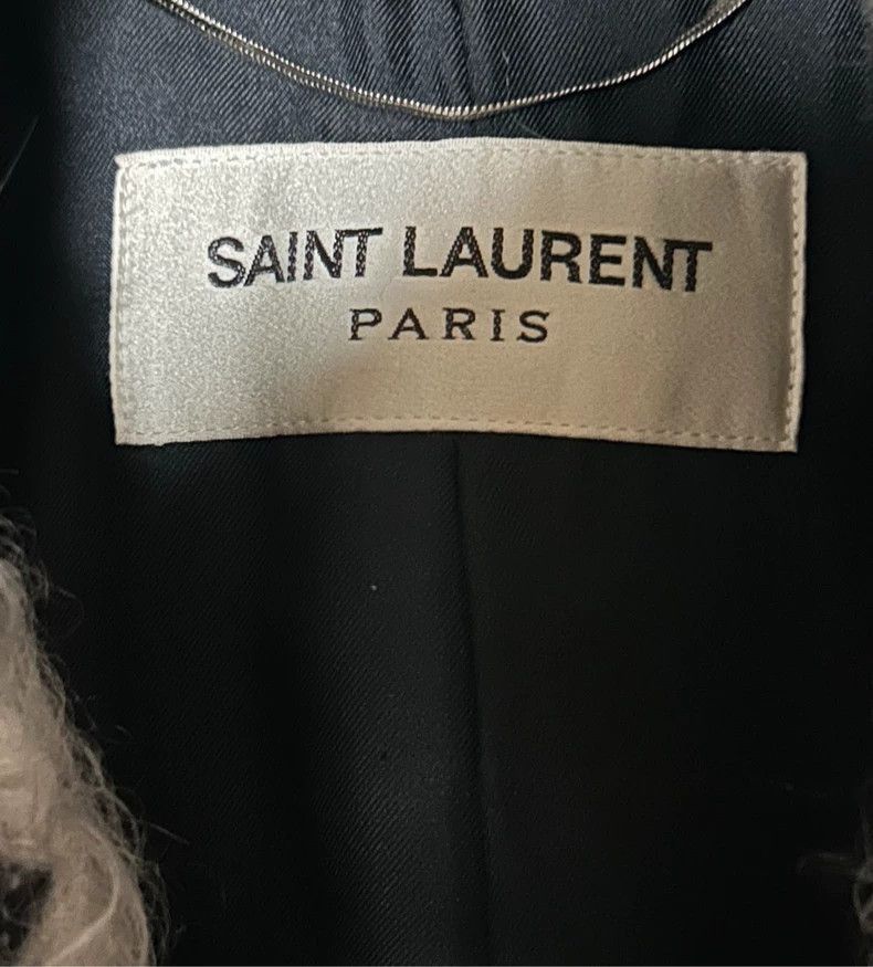 Saint Laurent Paris Saint Laurent Paris 14fw Thousand Bird Grid Coat-2506 Size US XS / EU 42 / 0 - 4 Thumbnail
