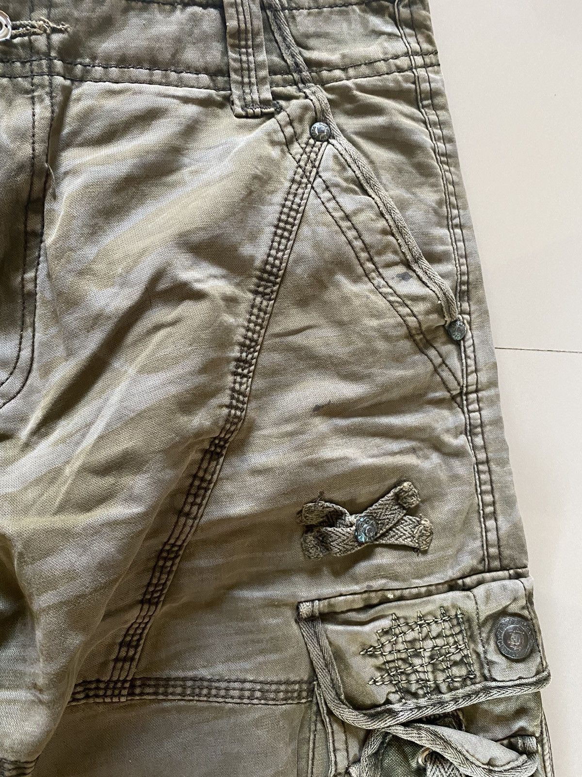 Hysteric Glamour Rare Design Multi Pocket Tactical Denim Pants Size US 36 / EU 52 - 5 Thumbnail