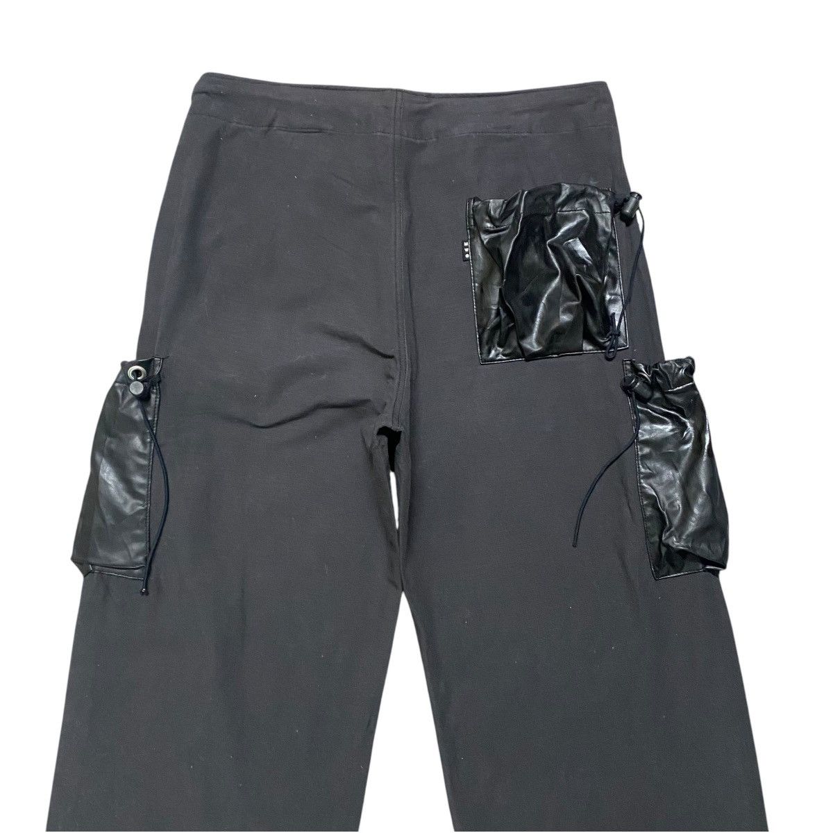 Le Grande Bleu (L.G.B.) MANIAC WORKS Black Cargo Pants Drawstring Size US 32 / EU 48 - 9 Thumbnail