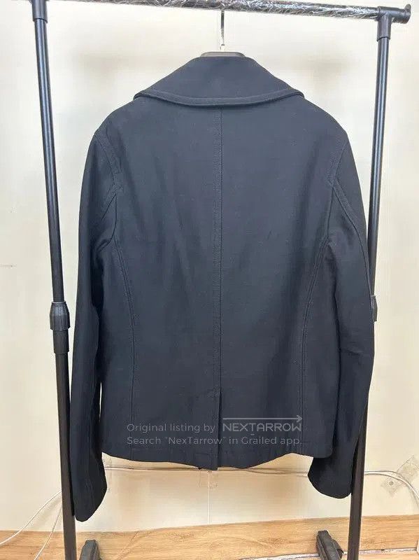 Burberry Burberry Black Cotton Logo Short Trench Coat. Size S / US 4 / IT 40 - 2 Thumbnail