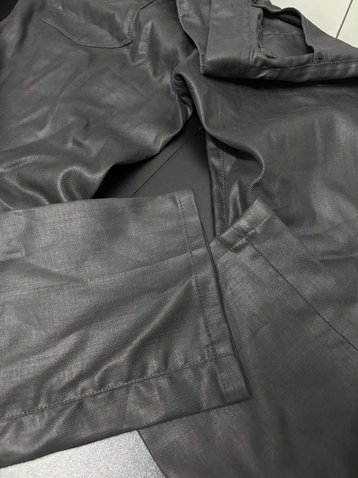 JOSEPH HOMME Joseph Homme Waxed Coat Straight Cut Pants Size US 33 - 8 Thumbnail