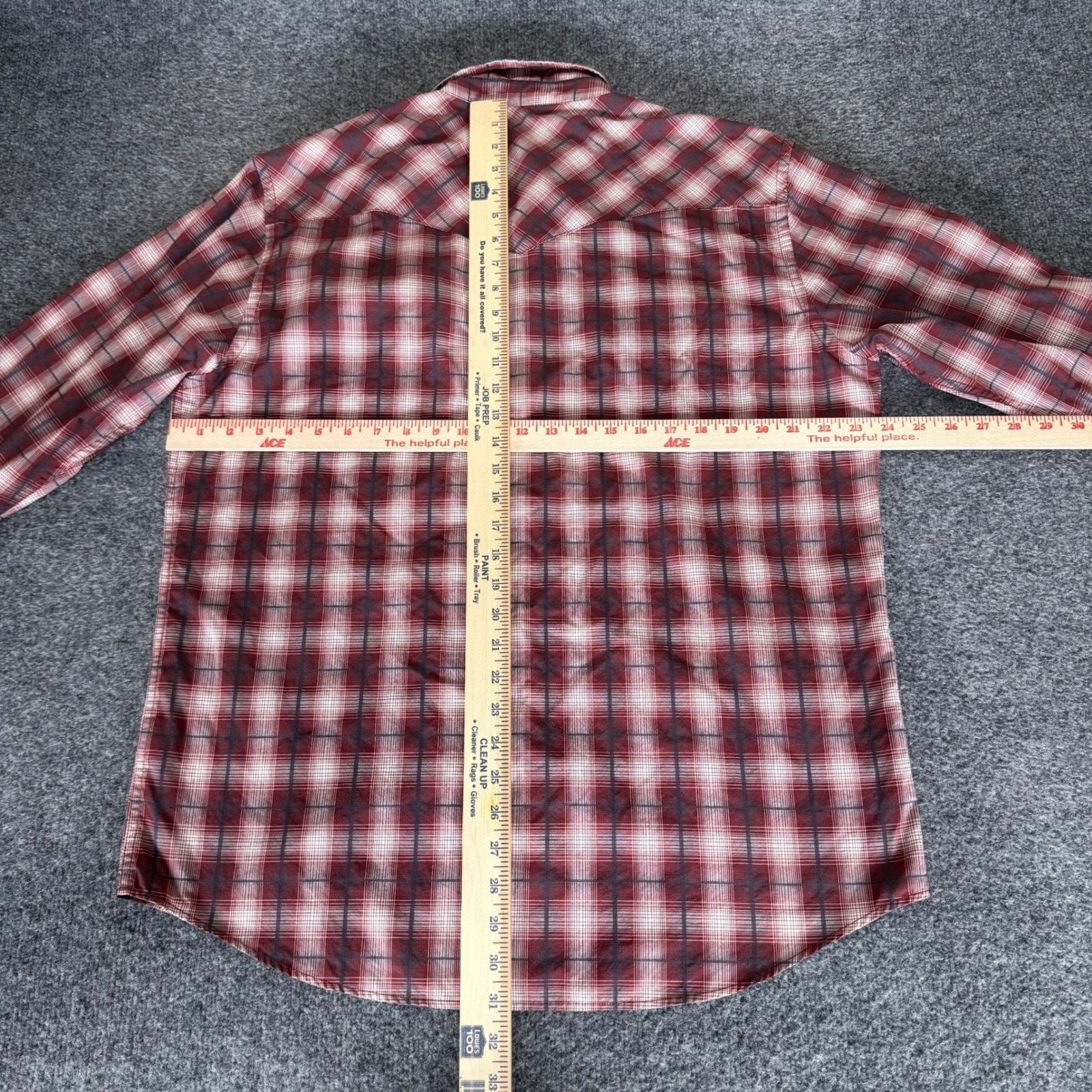 Pendleton Pendleton Frontier Pearl Snap Shirt Mens L Red Plaid Western Size US L / EU 52-54 / 3 - 7 Thumbnail