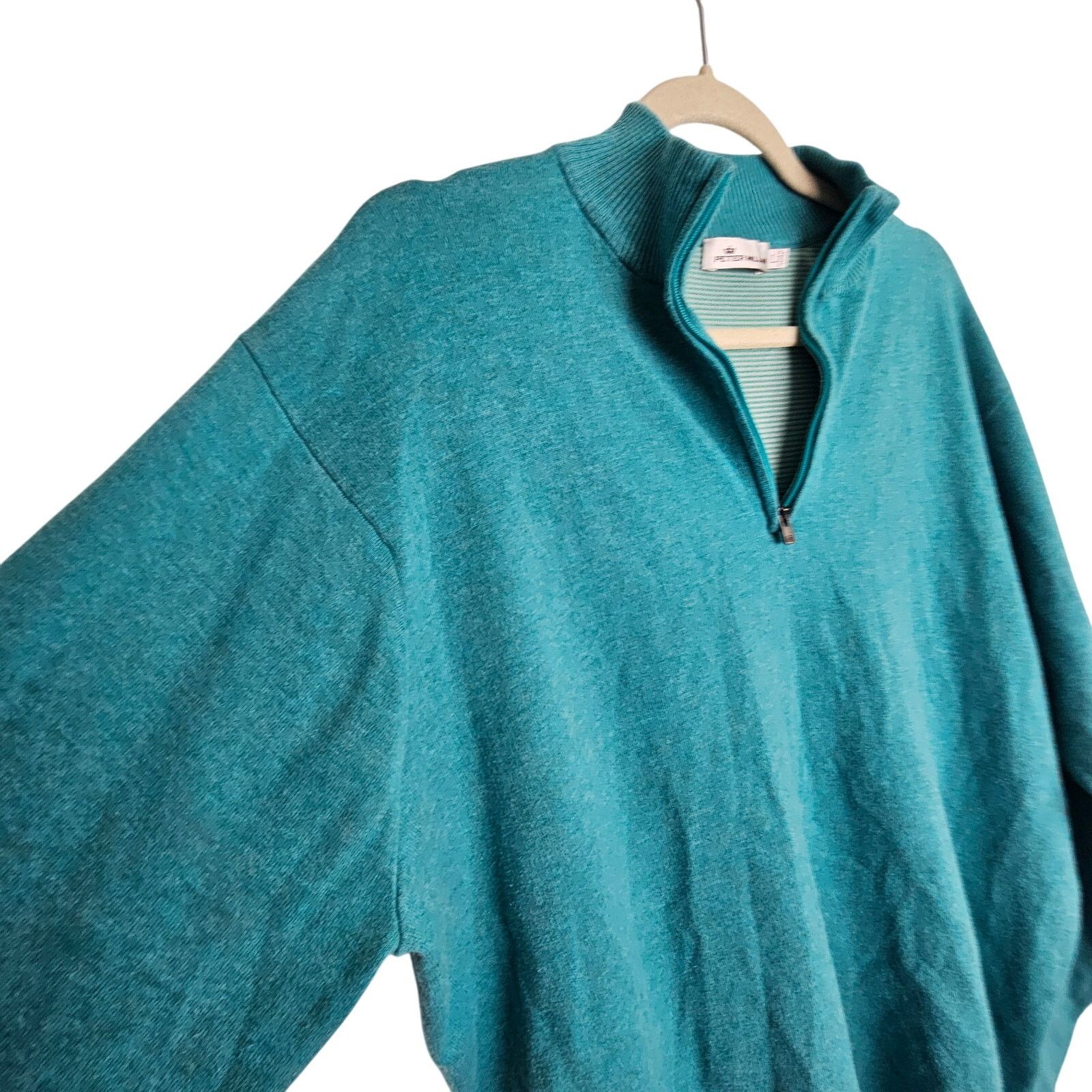 Peter Millar Peter Millar Mens Pullover Sweater Size L Preppy 1/4 Zip Ivy Size US L / EU 52-54 / 3 - 5 Thumbnail