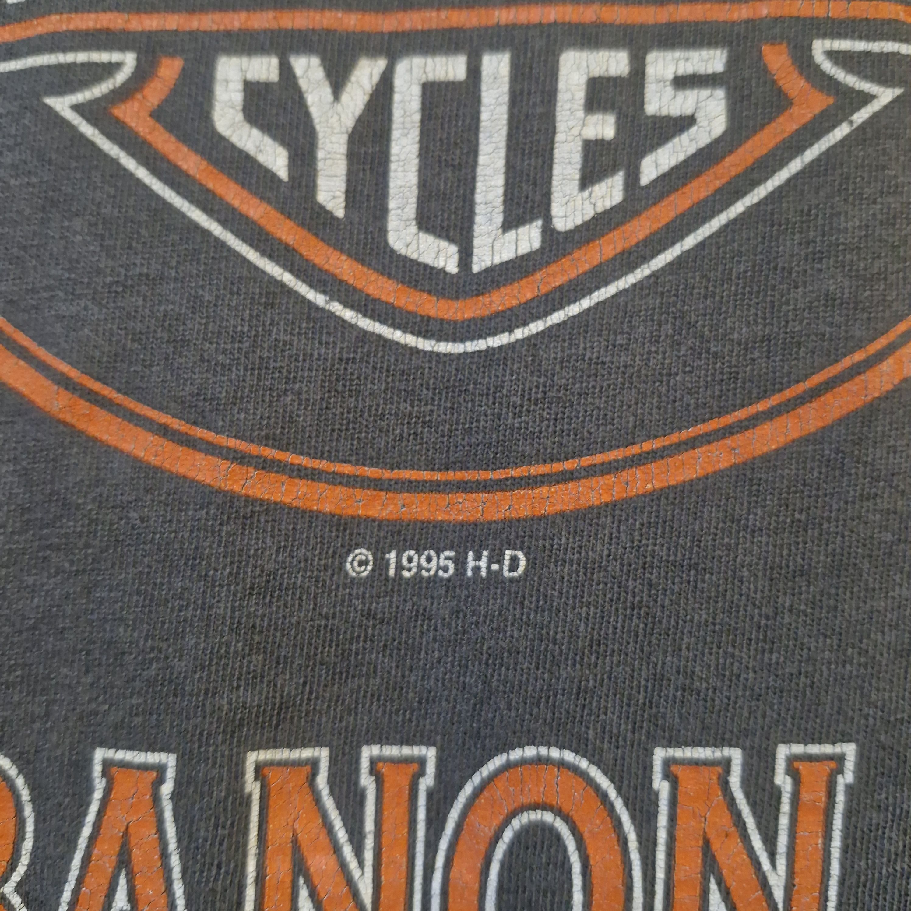 Harley Davidson Whites Harley Davidson Lebanon Pennsylvania 1995 Sleveless Size US XL / EU 56 / 4 - 3 Thumbnail