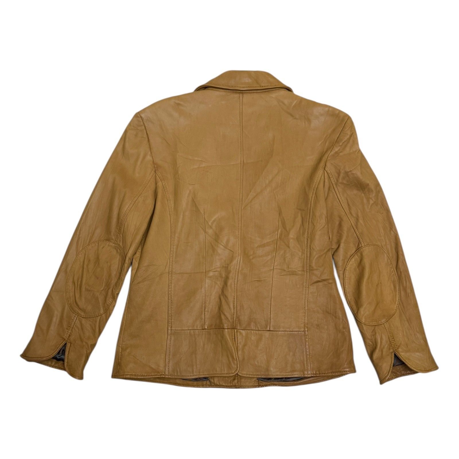 Adler ADLER New Zealand LAMBSKIN Leather Designer Jacket Small Size S / US 4 / IT 40 - 5 Thumbnail