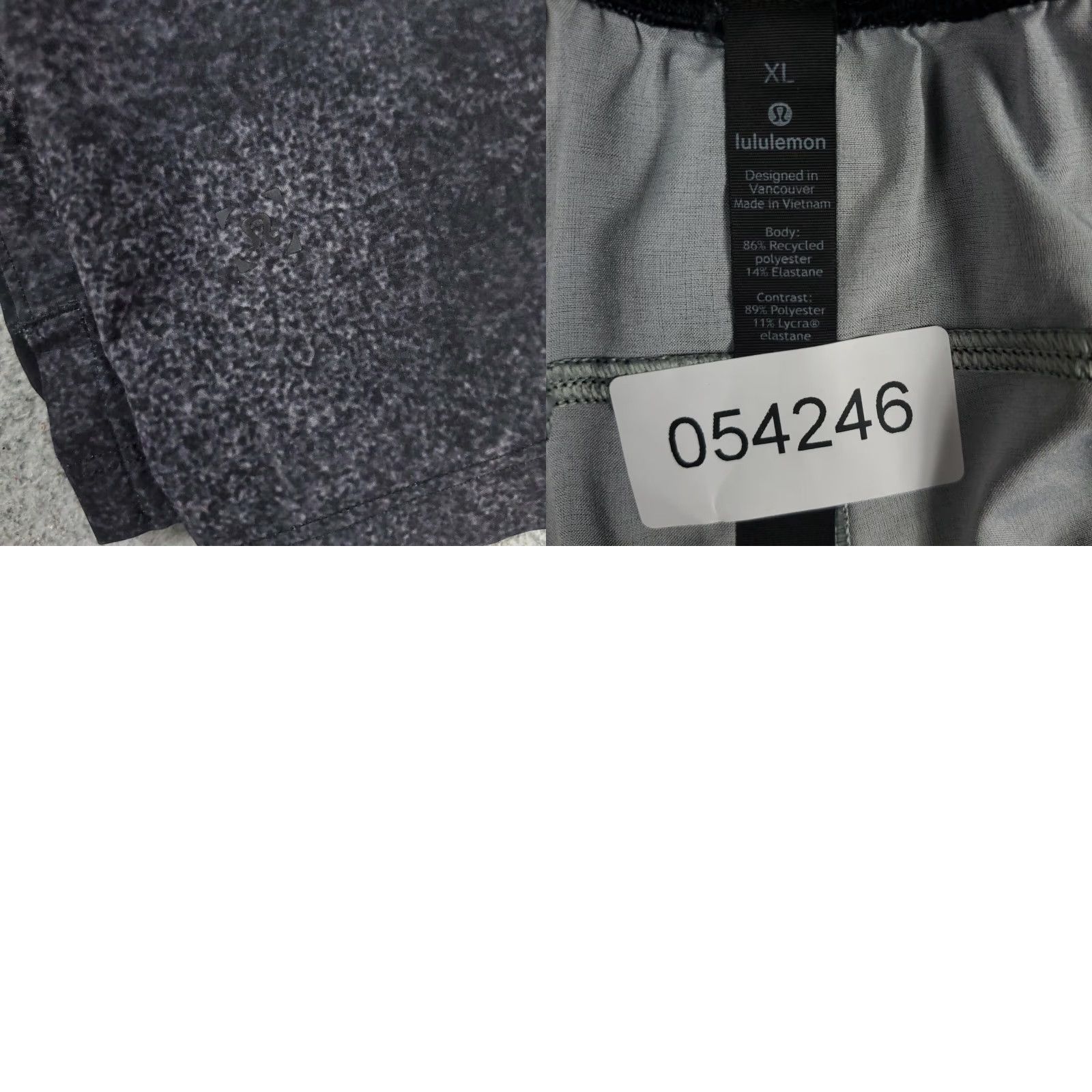 Lululemon LULULEMON Shorts Mens XL Gray Camouflage Active Stretch Running Size US 36 / EU 52 - 8 Thumbnail