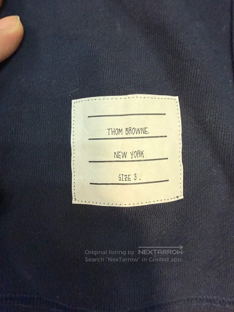 Thom Browne Thom Browne Knit Sweatshirt Blue Size US L / EU 52-54 / 3 - 5 Thumbnail