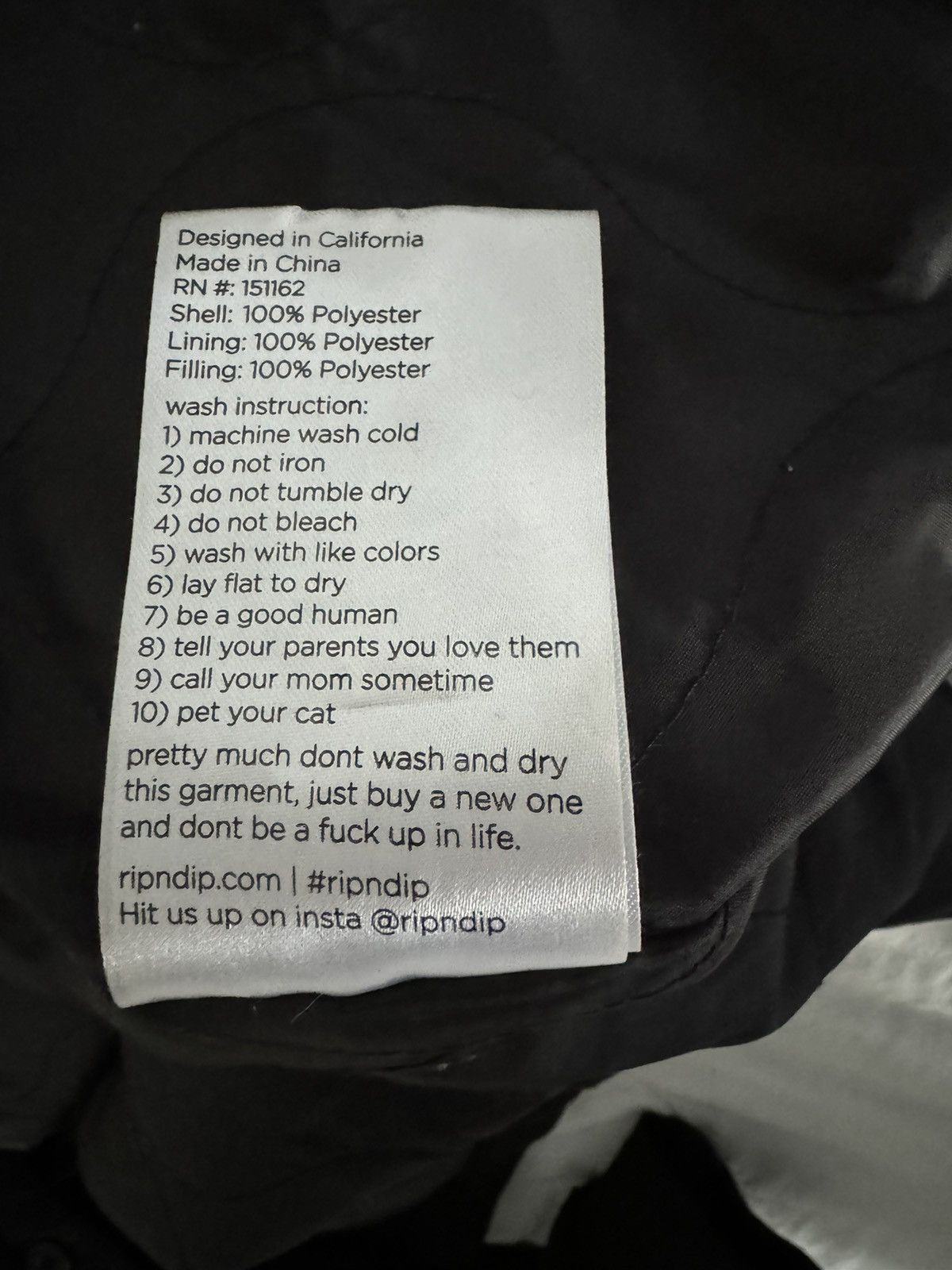 RIPNDIP bomber jacket with a patch on the back Size M / US 6-8 / IT 42-44 - 5 Thumbnail