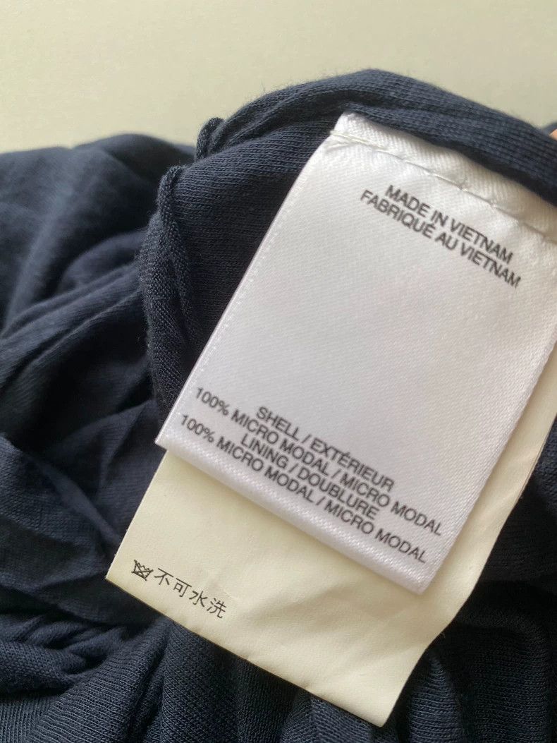 Helmut Lang HELMUT LANG sizeP Dark blue Modal off-shoulder top and skir Size 27" / US 4 / IT 40 - 6 Thumbnail