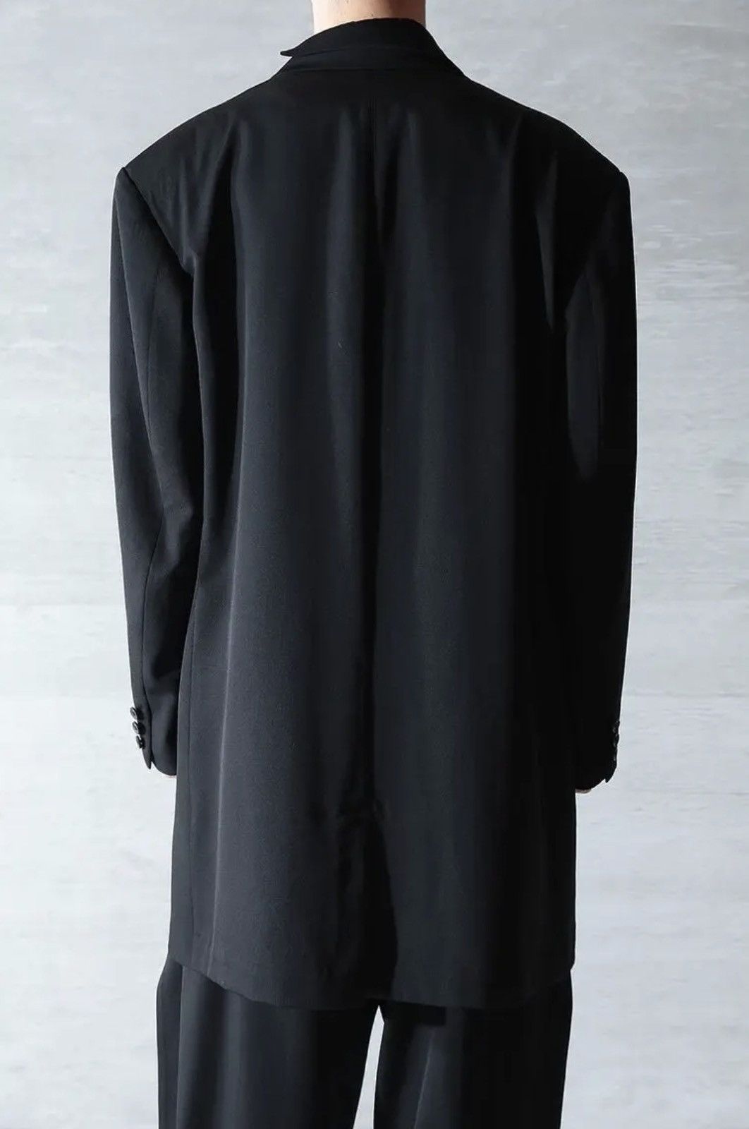 Yohji Yamamoto Yohji Yamamoto Pour Homme - Left Front Double Flap JKT Size US L / EU 52-54 / 3 - 4 Thumbnail