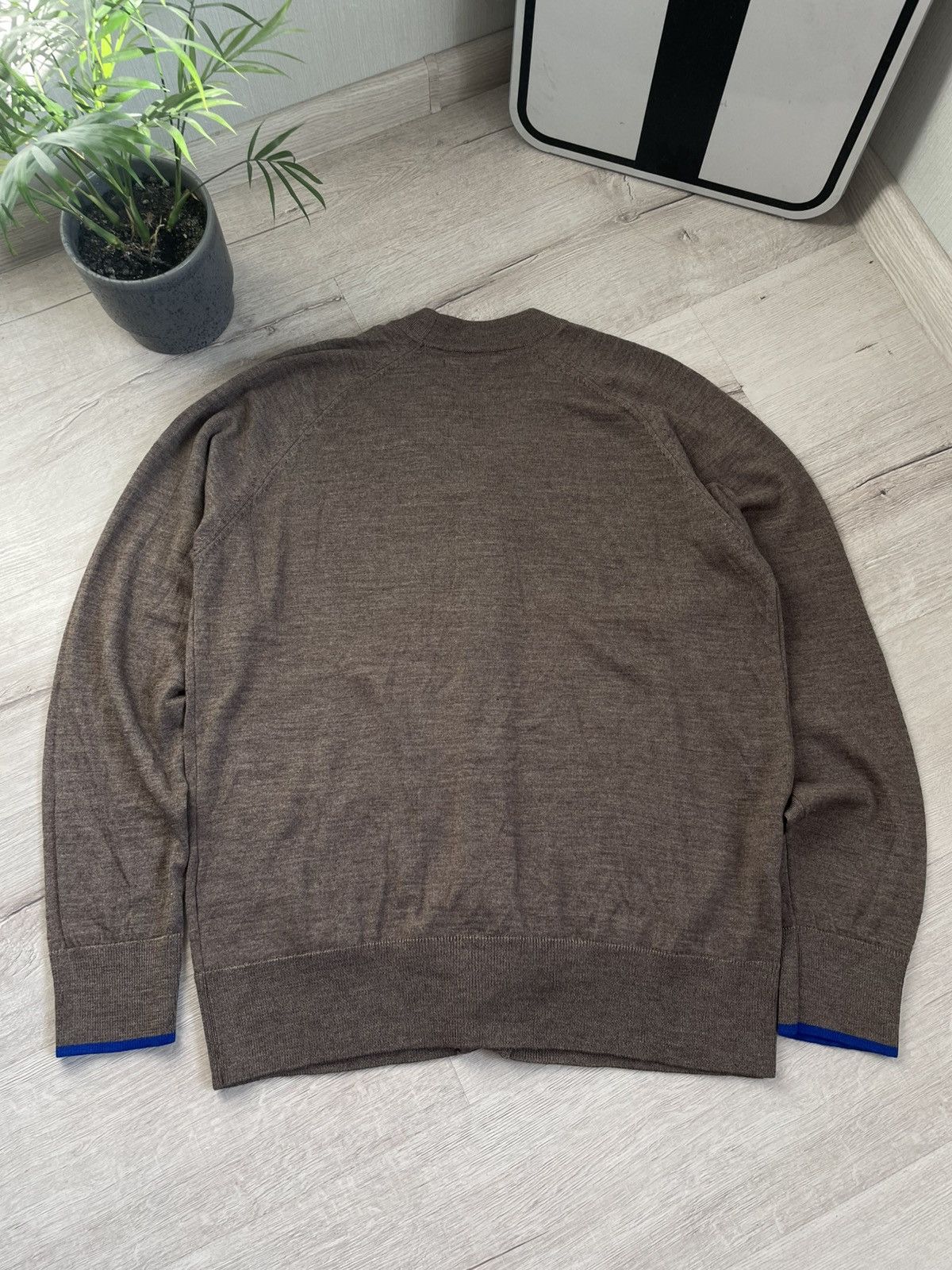 Japanese Brand Rare Universal Works Merino Wool Cardigan Y2k Sweater Size US L / EU 52-54 / 3 - 10 Thumbnail