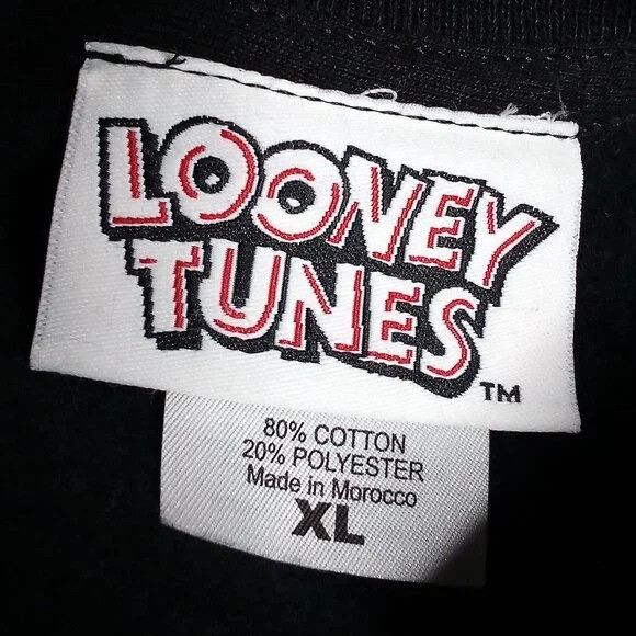 Warner Bros Vintage Looney Tunes Marvin The Martian Crewneck Sweatshirt Size US XL / EU 56 / 4 - 3 Thumbnail