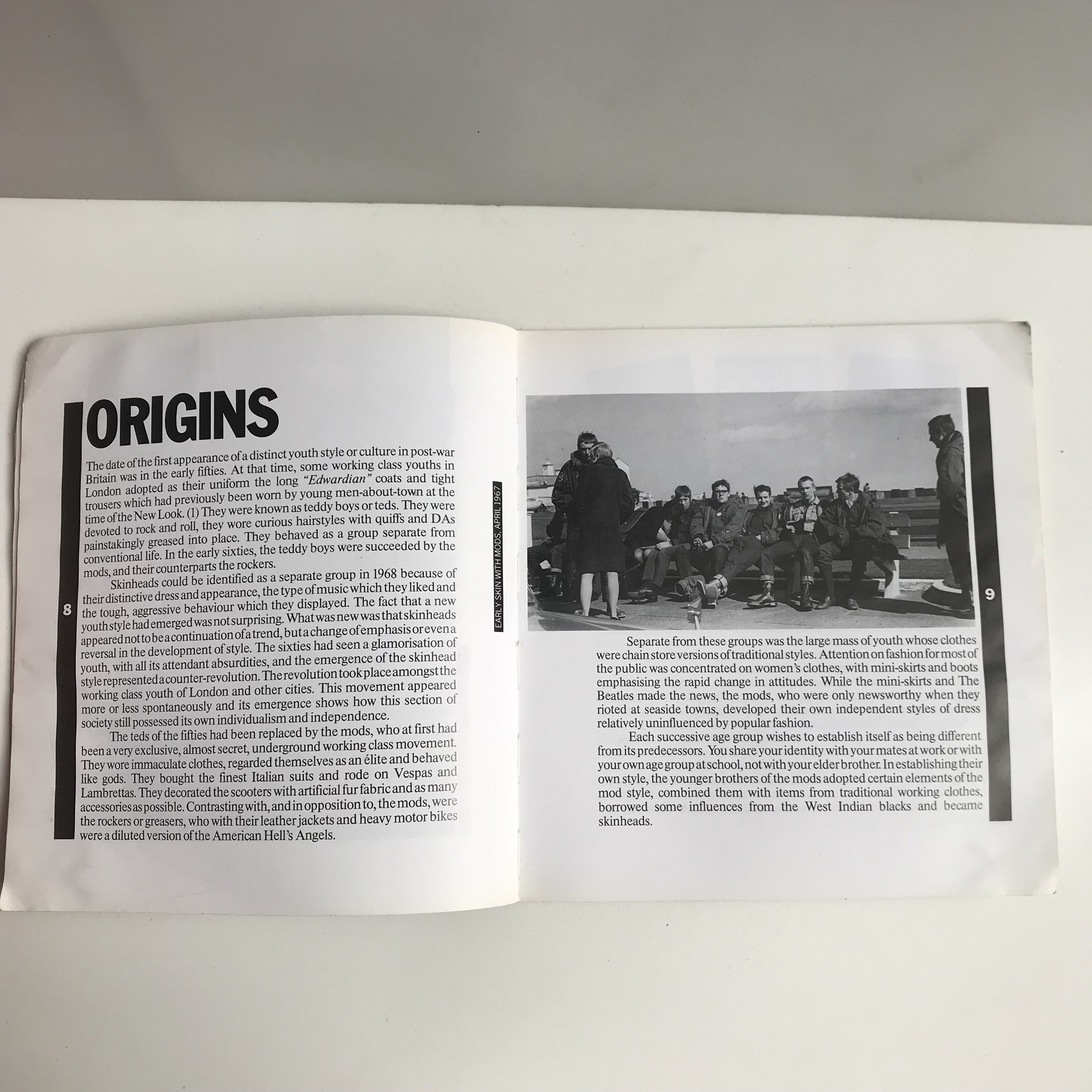 Vintage Skinhead - Nick Knight 1982 Omnibus Rare 1st PB Punk New Wav Size ONE SIZE - 4 Thumbnail