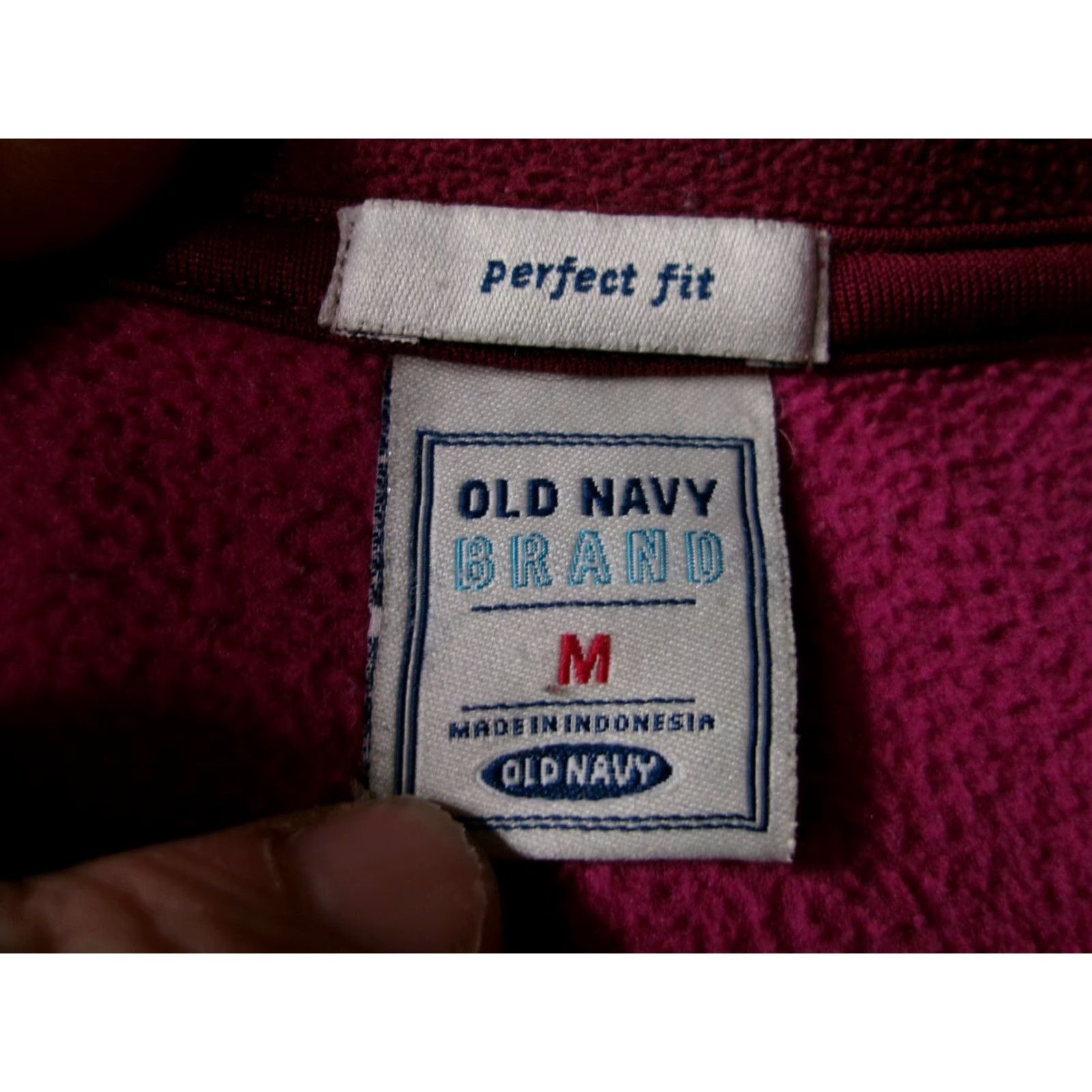 Old Navy Old Navy Jacket Womens M Pink Full Zip Fleece Stand Collar Pockets Casual Shirt/Jacket Mens Womens Girls Boys Size M / US 6-8 / IT 42-44 - 6 Thumbnail