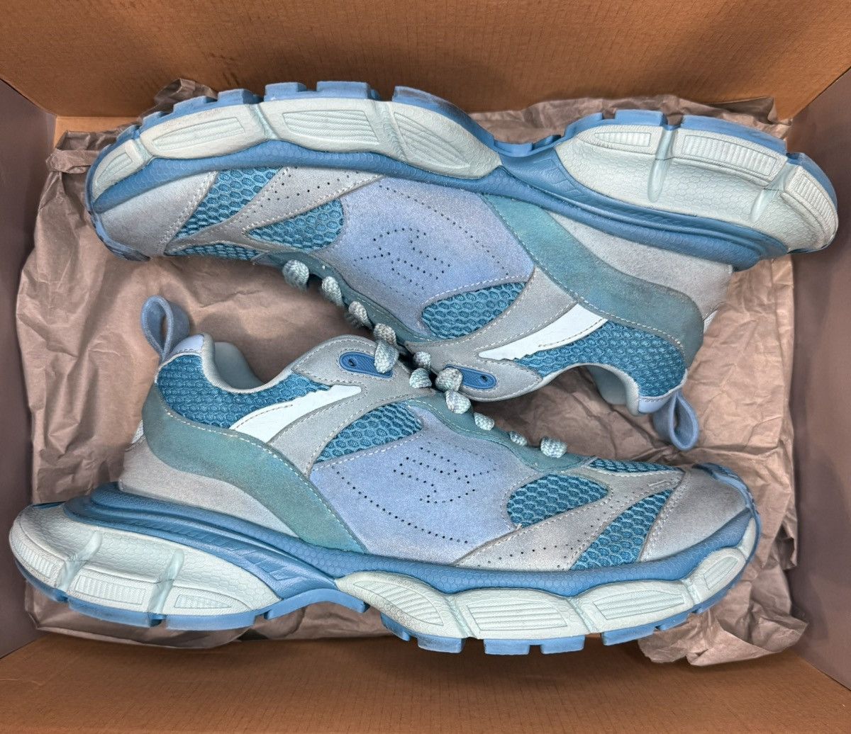 Balenciaga 3XL Worn Out Sneaker (Blue)