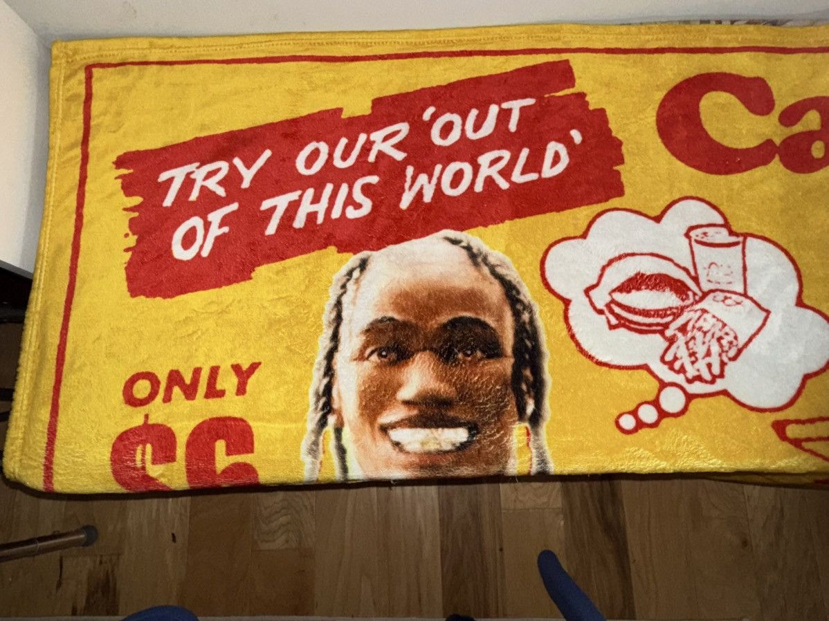 Cactus Plant Flea Market × Travis Scott Travis Scott x Cactus Plant x McDonalds 6’-long BLANKET! NEW Size ONE SIZE - 4 Thumbnail