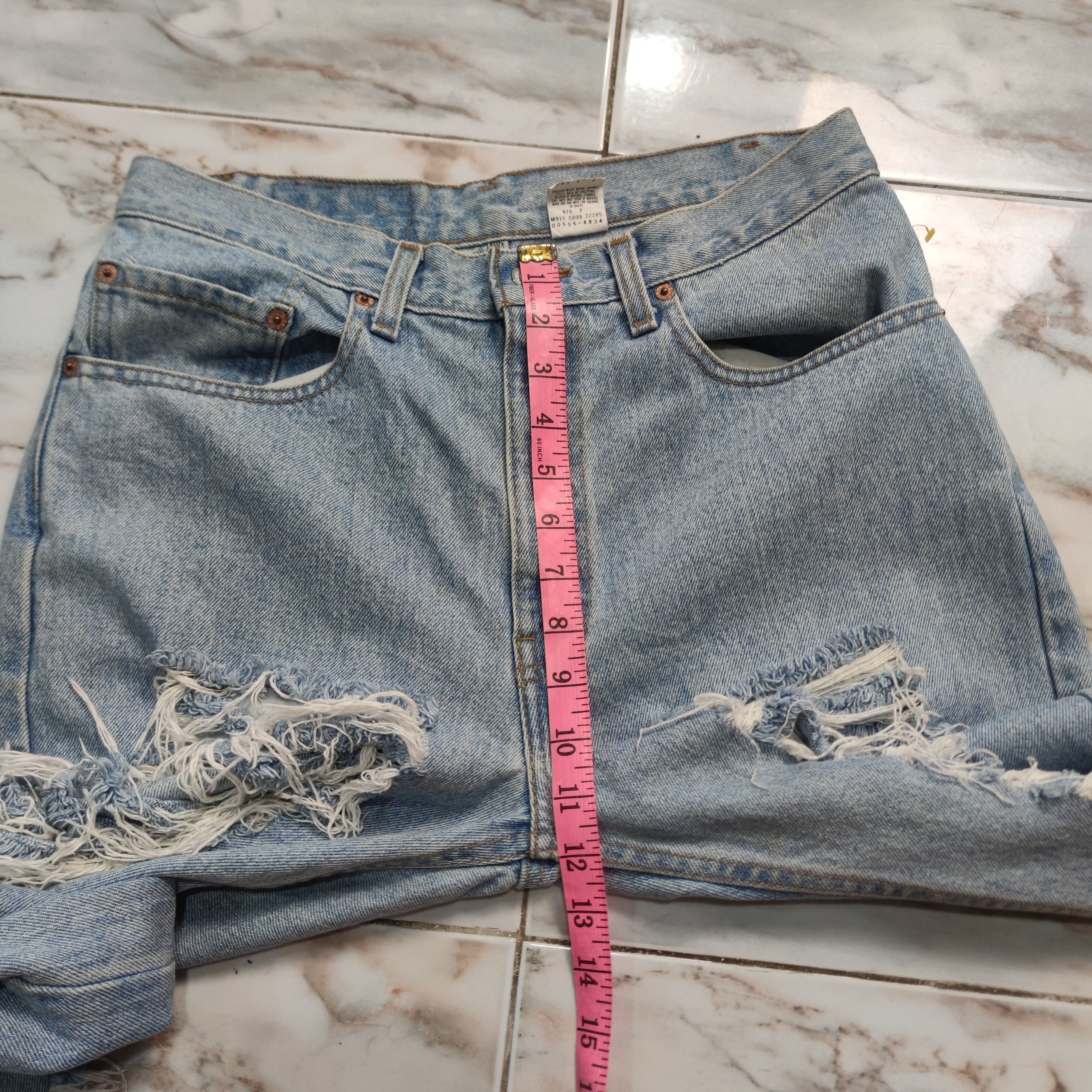 Levi's × Vintage VINTAGE LEVI'S STRAUSS & CO LOT 505 DISTRESSED JEAN W32 L34 Size US 32 / EU 48 - 12 Thumbnail
