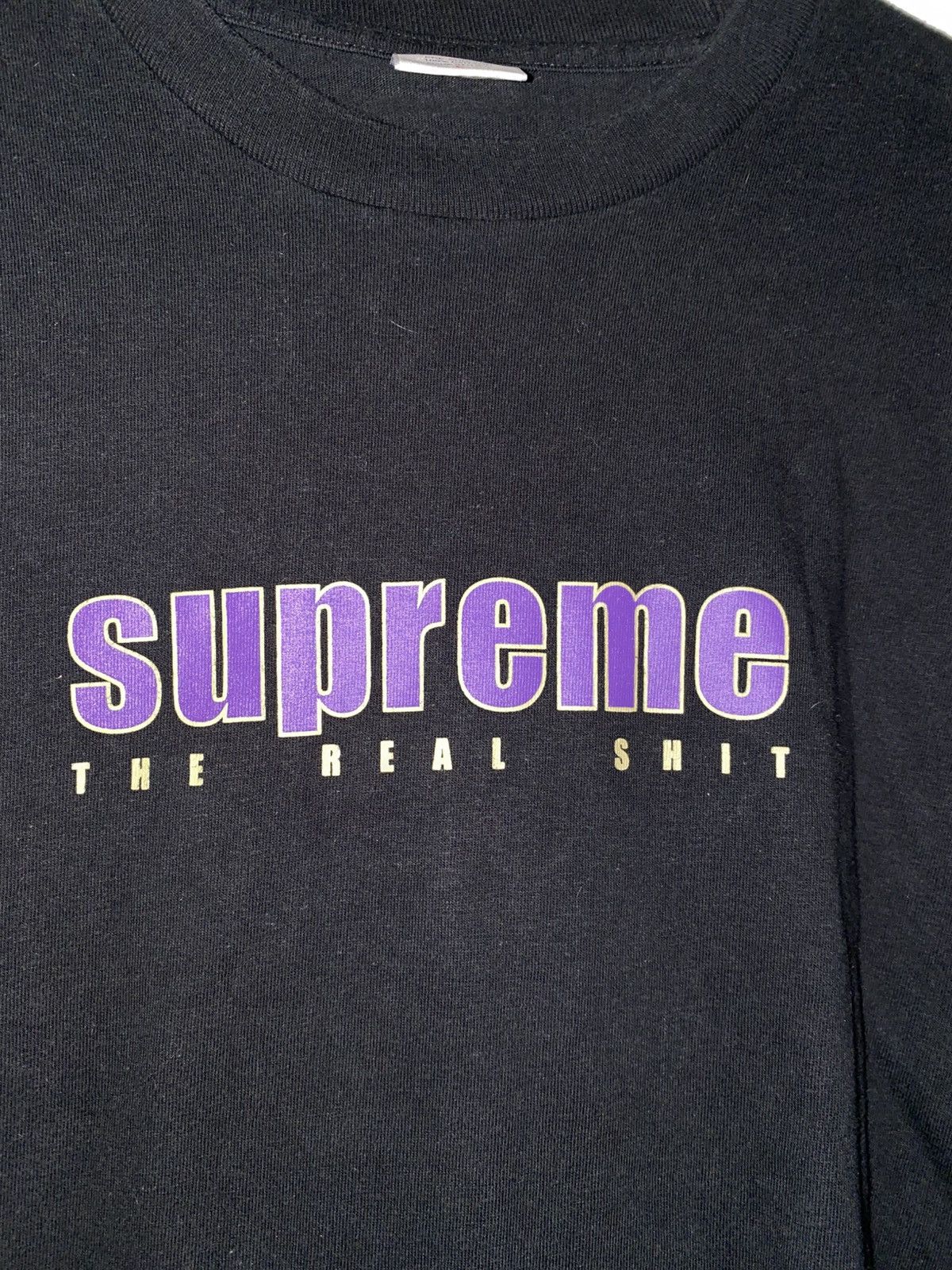Supreme Supreme the real shit longsleeve Size US L / EU 52-54 / 3 - 4 Thumbnail