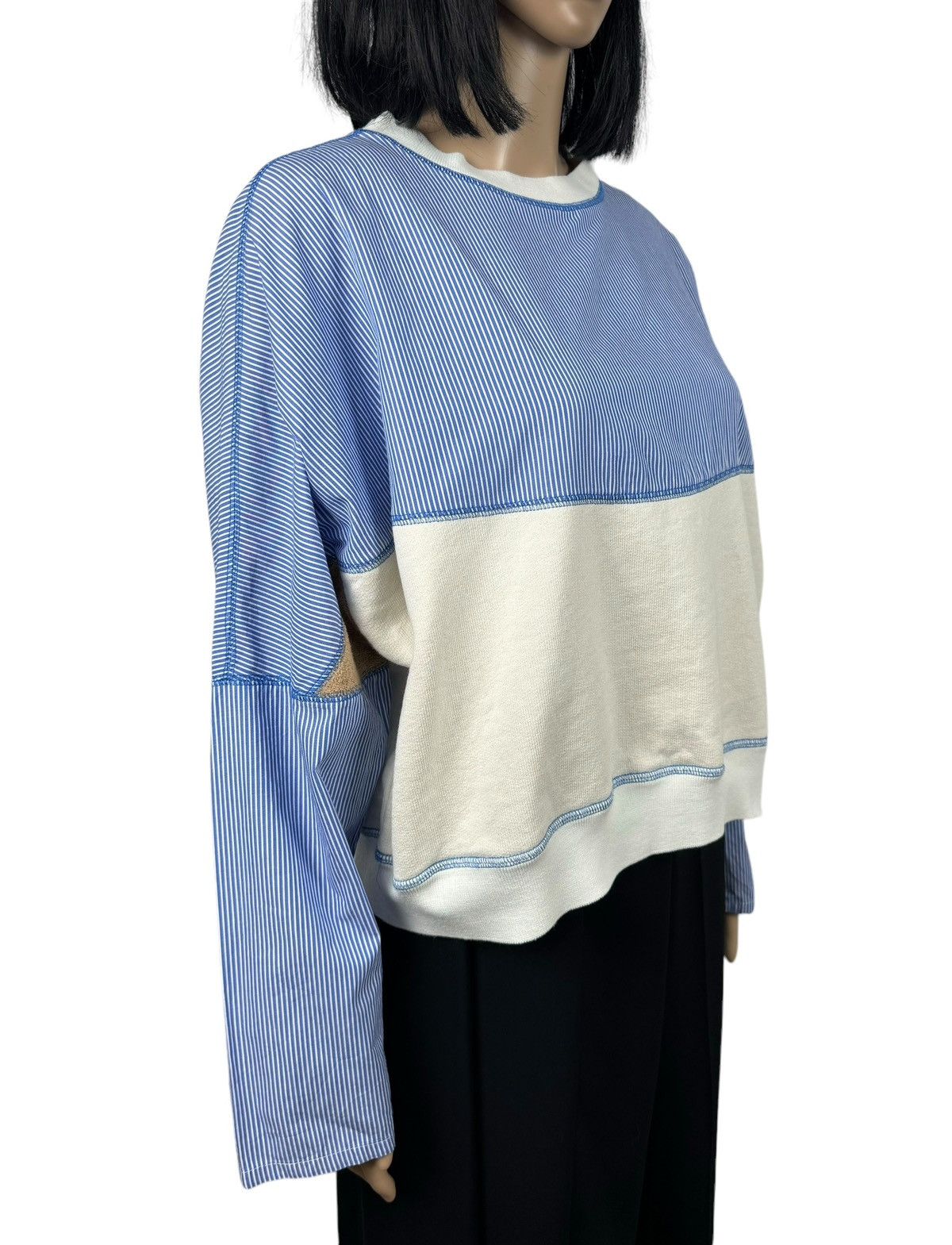 Designer Walk Of Shame Striped Sweatshirt Cotton size 38 Size XS / US 0-2 / IT 36-38 - 3 Thumbnail