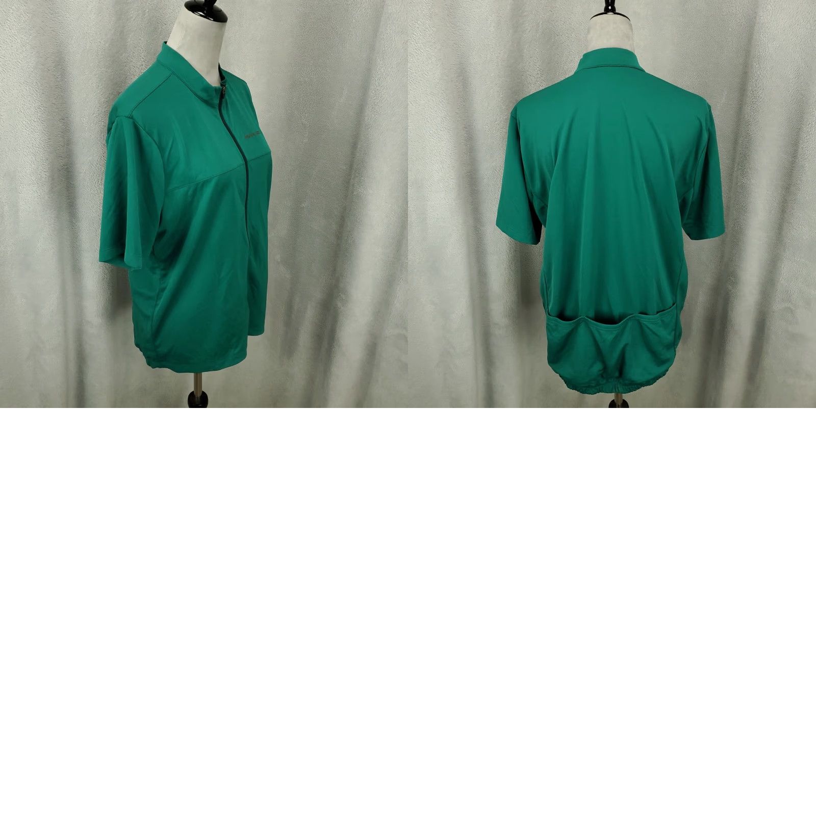 PEARL iZUMi Pearl Izumi Womens Jacket XL Green Full Zip Lightweight Windbreaker Stretch Breathable Athletic Activewear Size XL / US 12-14 / IT 48-50 - 9 Thumbnail