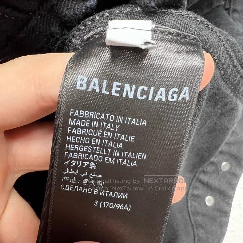 Balenciaga Balenciaga Destroyed Denim Jacket Size US L / EU 52-54 / 3 - 4 Thumbnail