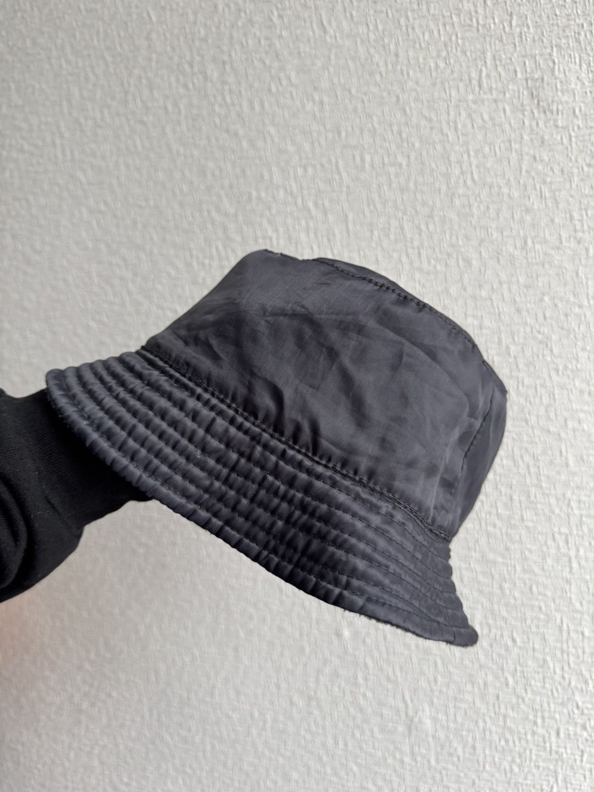 NO ID Two sided vintage basic bucket hat Size ONE SIZE - 2 Thumbnail