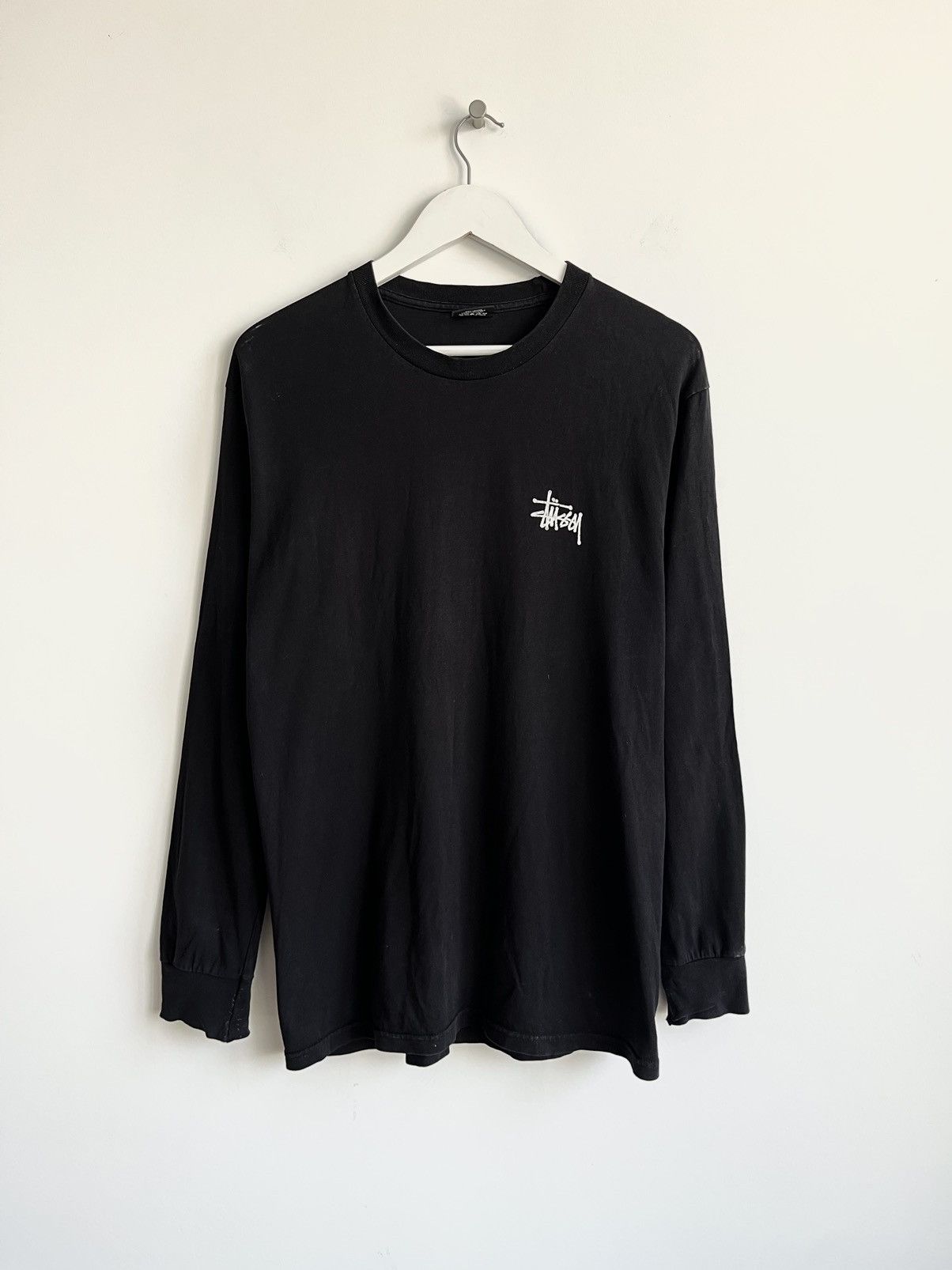 Stussy Stussy Black Used Long Sleeve Size US M / EU 48-50 / 2 - 1 Thumbnail