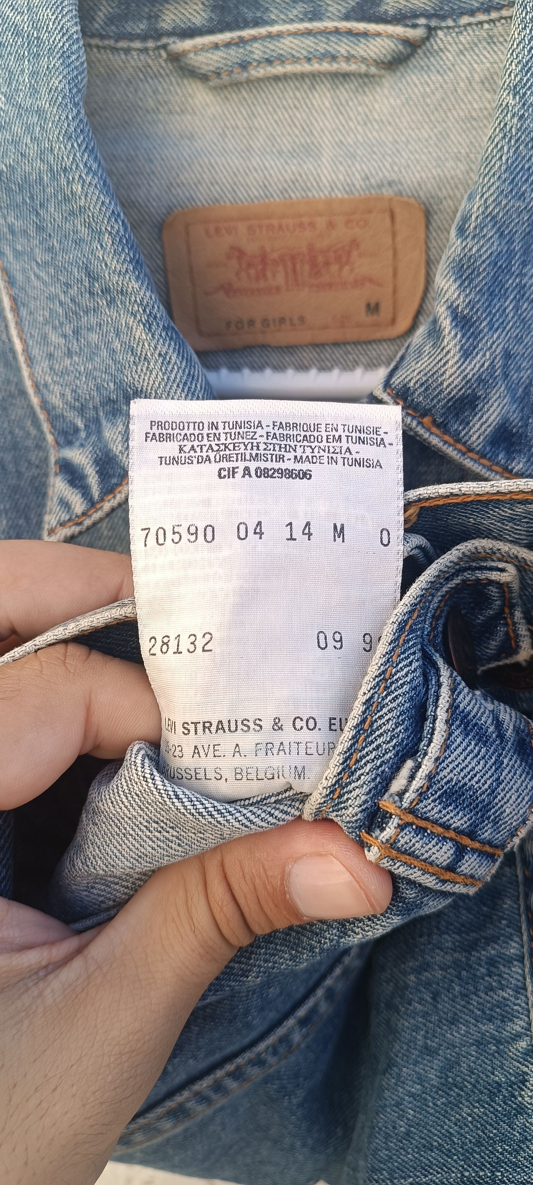 Levi's Levi’s 70590 Denim Jacket Women’s M Rare 2000s y2k Style Size US M / EU 48-50 / 2 - 6 Thumbnail
