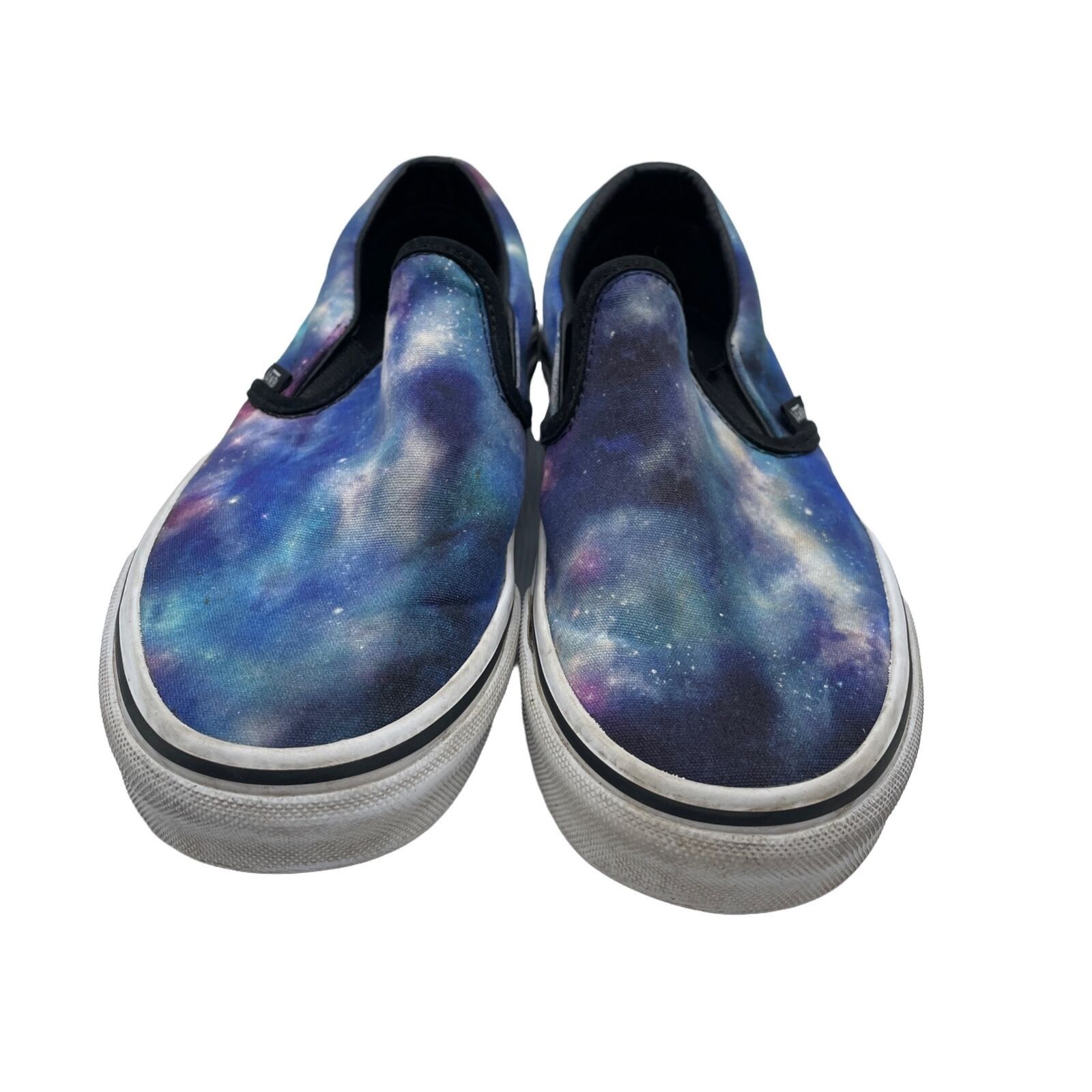 Vans Vans Classic Slip On Shoes Low Galaxy Blue White Mens 4.5 Size US 4.5 / IT 34.5 - 2 Thumbnail