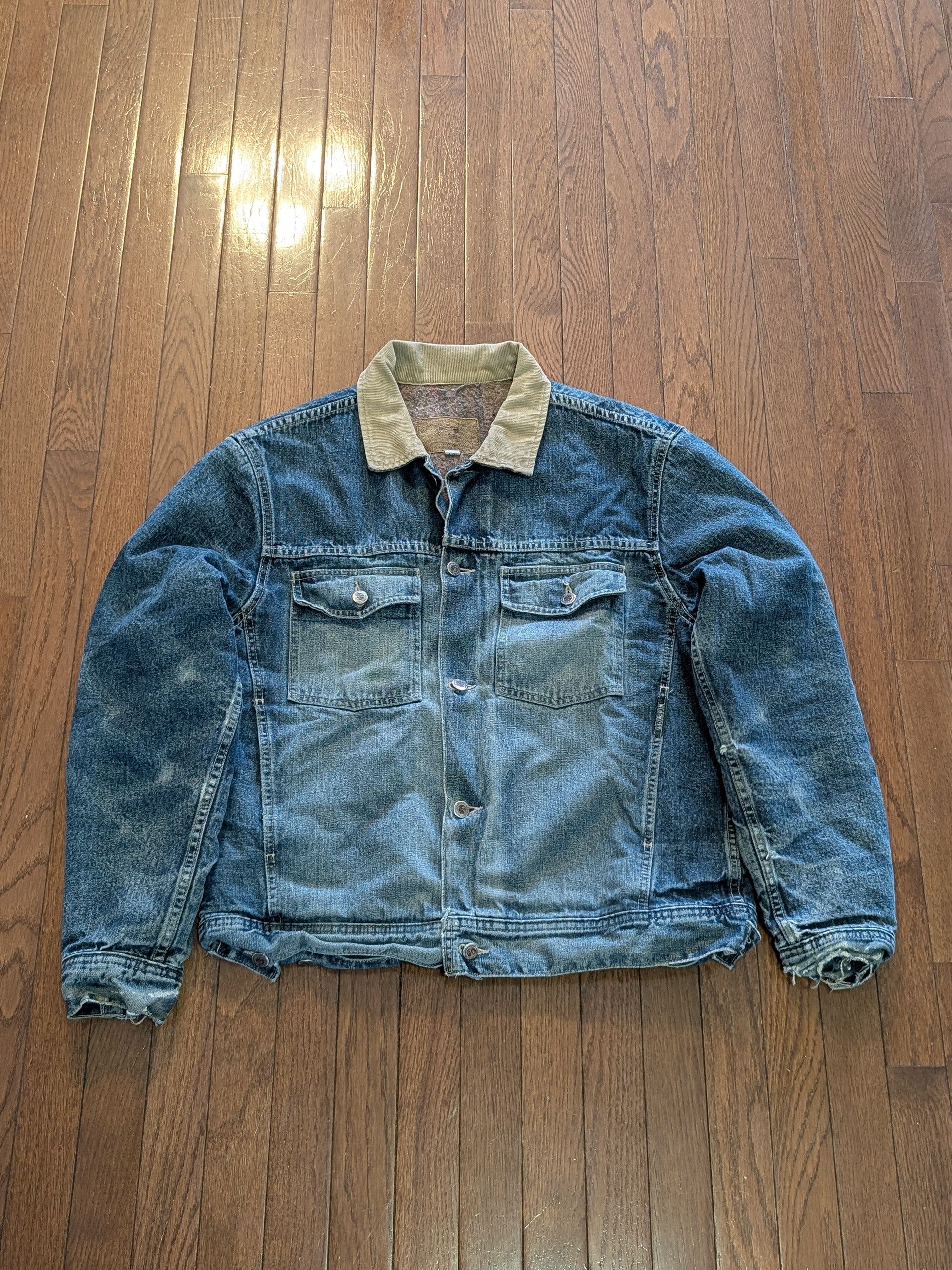 Windriver Vintage Blanket Lined Corduroy Windriver Denim Jacket L Size US L / EU 52-54 / 3 - 1 Thumbnail