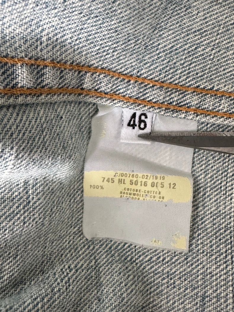 Helmut Lang HELMUT LANG size46 vintage cotton denim jacket Size US M / EU 48-50 / 2 - 5 Thumbnail