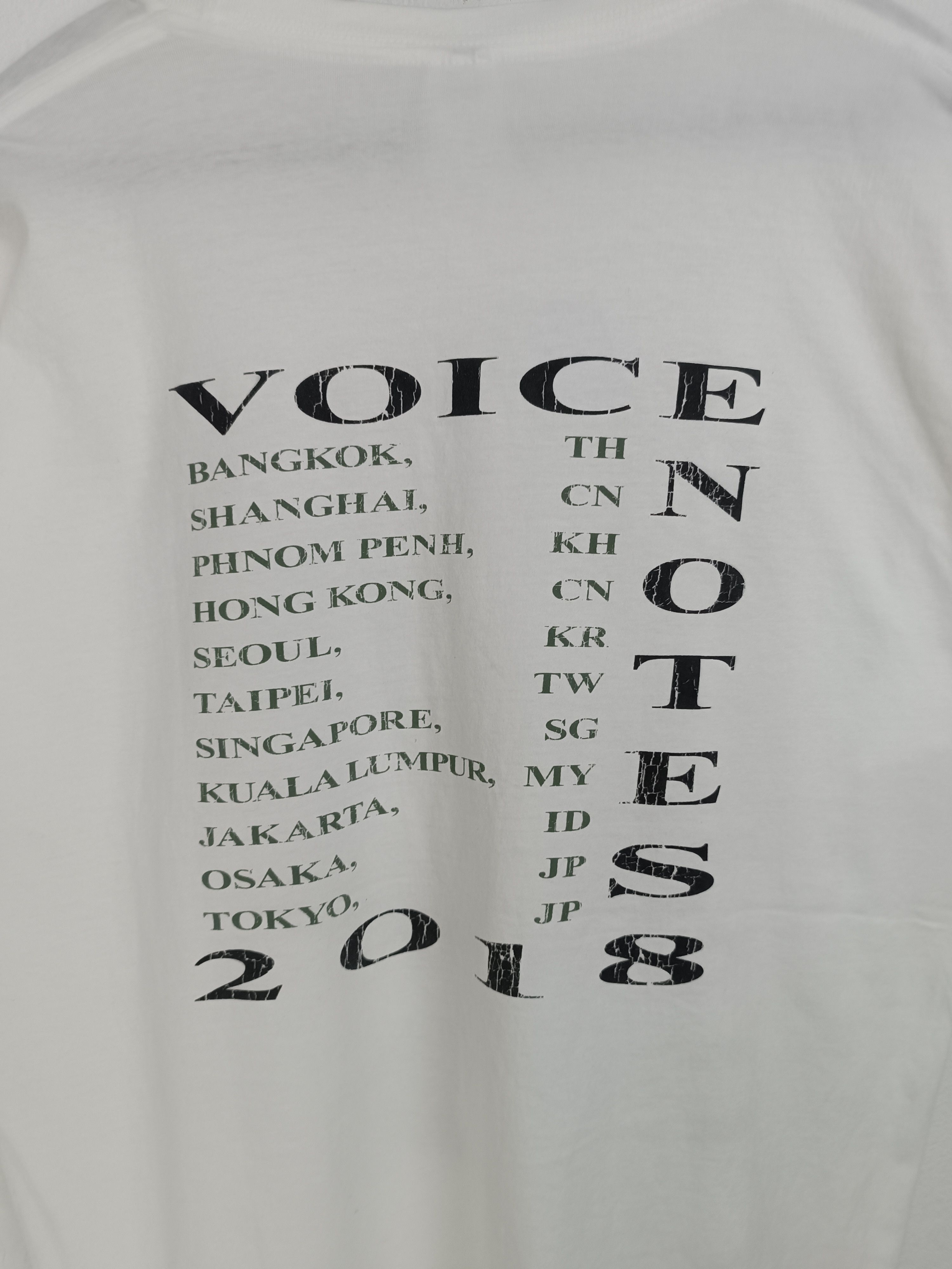 Band Tees VINTAGE '18 CHARLIE PUTH VOICE NOTES TEE wiz khalifa bieber Size US M / EU 48-50 / 2 - 14 Thumbnail