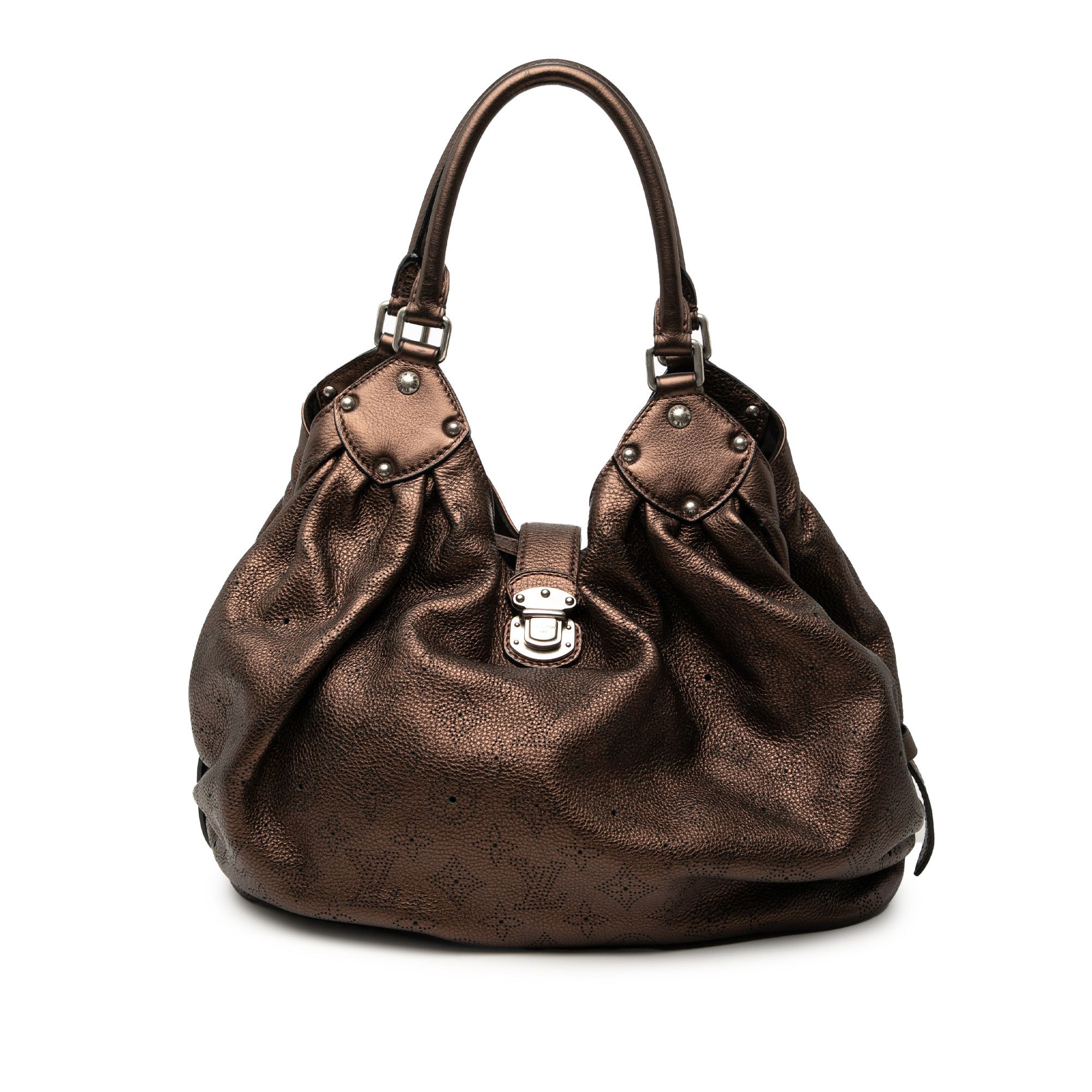 Louis Vuitton Louis Vuitton Monogram Mahina L Hobo Size ONE SIZE - 1 Thumbnail