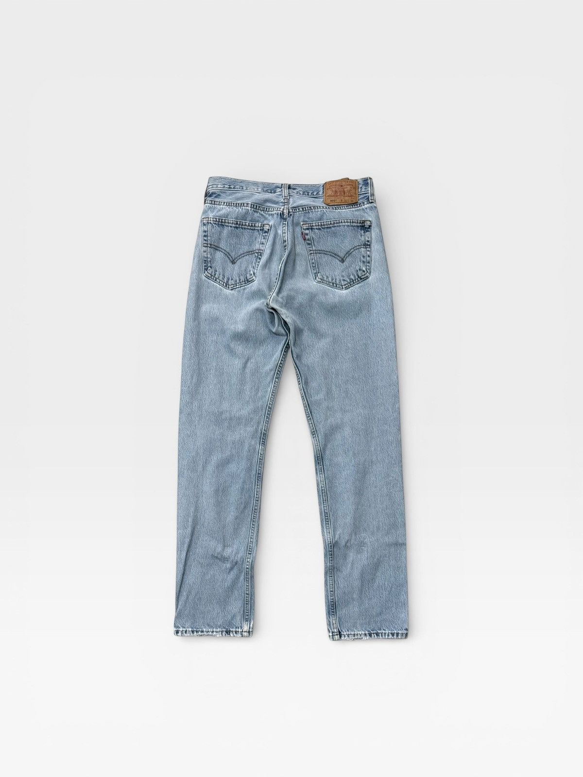 Levi's Vintage Clothing Vintage 00’s Levi’s 501 XX Denim Washed Jeans Size US 30 / EU 46 - 2 Thumbnail