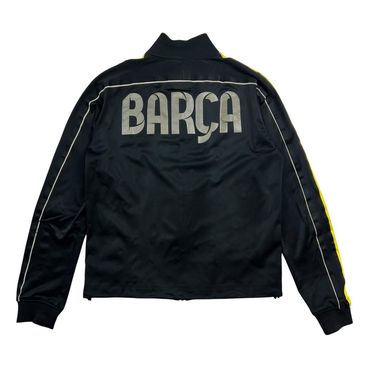 Nike Vintage Nike Barcelona Track Jacket Black & Yellow - Small Size US S / EU 44-46 / 1 - 2 Thumbnail