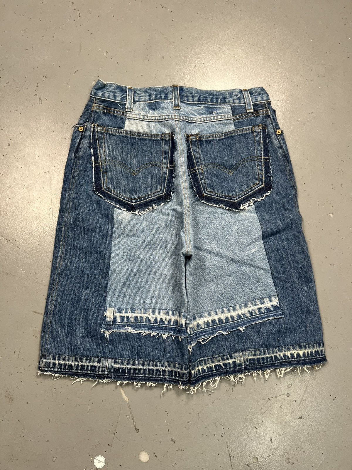 Vintage Vintage 1 of 1 reworked custom denim jort - 30 Size US 30 / EU 46 - 2 Thumbnail