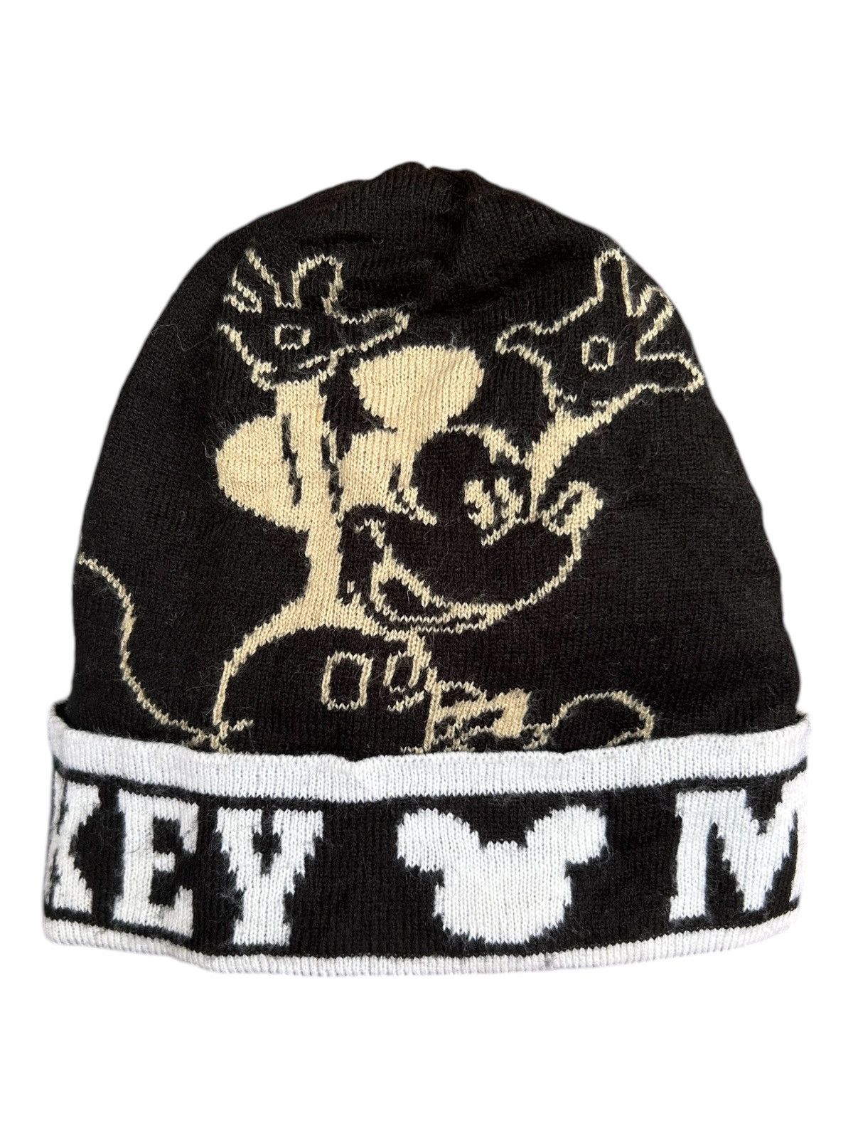 Kapital Vintage Mickey Mouse Full Print Beanie Hats Size ONE SIZE - 1 Thumbnail