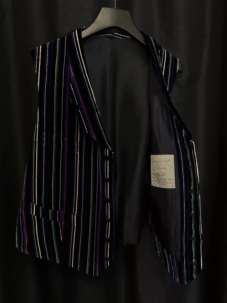 Yohji Yamamoto Yohji Yamamoto 93aw Velvet Silk Vest 2505-Nextarrow Size US M / EU 48-50 / 2 - 4 Thumbnail