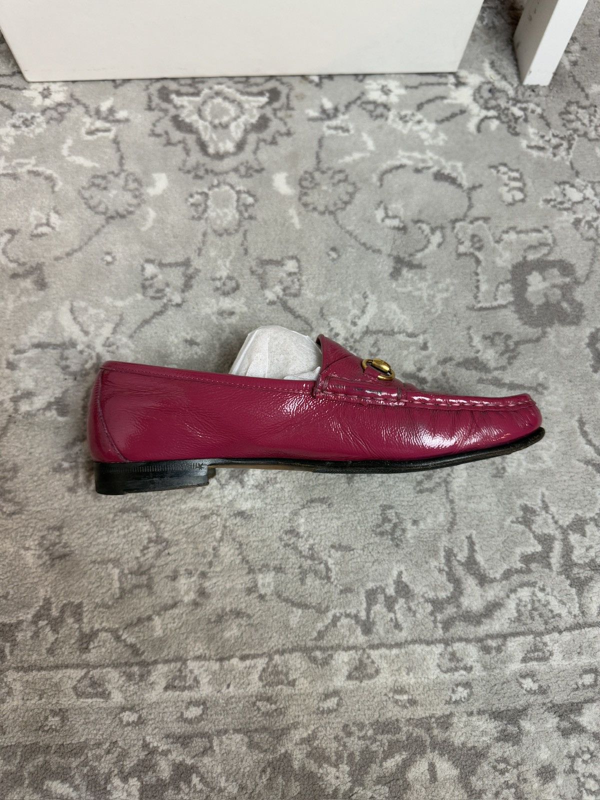 Designer × Gucci × Vintage Vintage 90s Gucci leather loafers flats shoes US7 luxury y2k Size US 7 / IT 37 - 8 Thumbnail