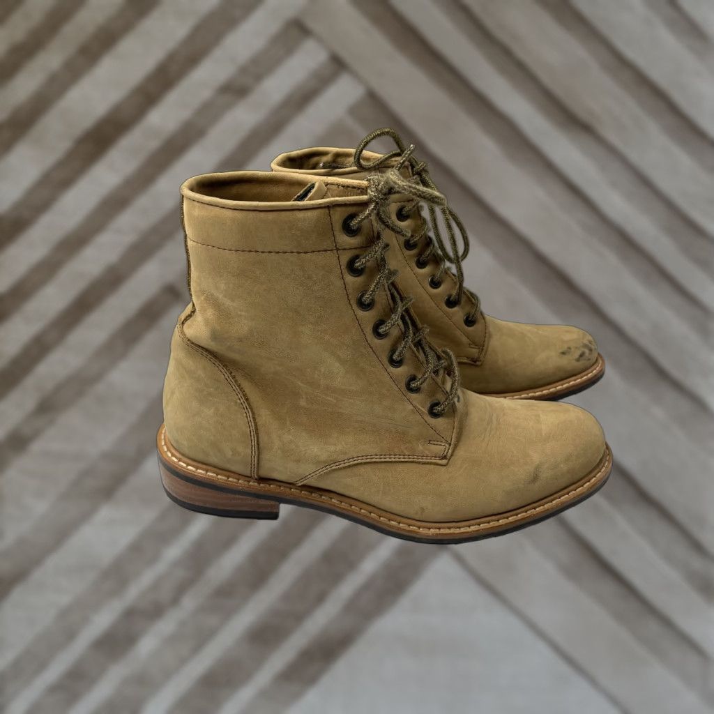 Nisolo Nisolo All Weather Amalia Boots Womens 8.5 Leather Lace Up Boots Brown Size US 9 / IT 39 - 1 Thumbnail
